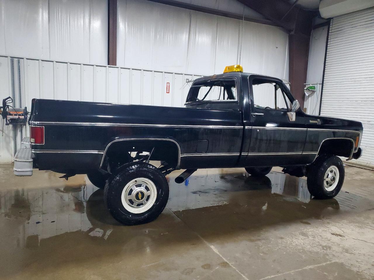 1973 Chev C10 Cab & Chassis Black vin: TCY1431523444