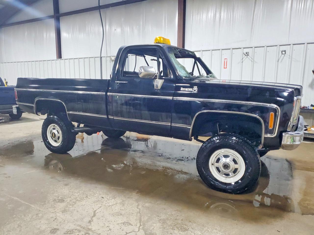 1973 Chev C10 Cab & Chassis Black vin: TCY1431523444