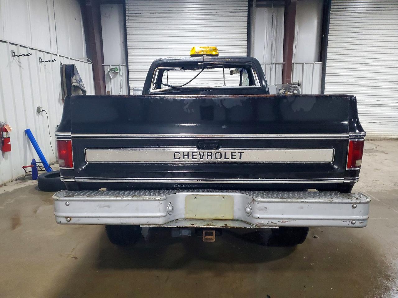 1973 Chev C10 Cab & Chassis Black vin: TCY1431523444