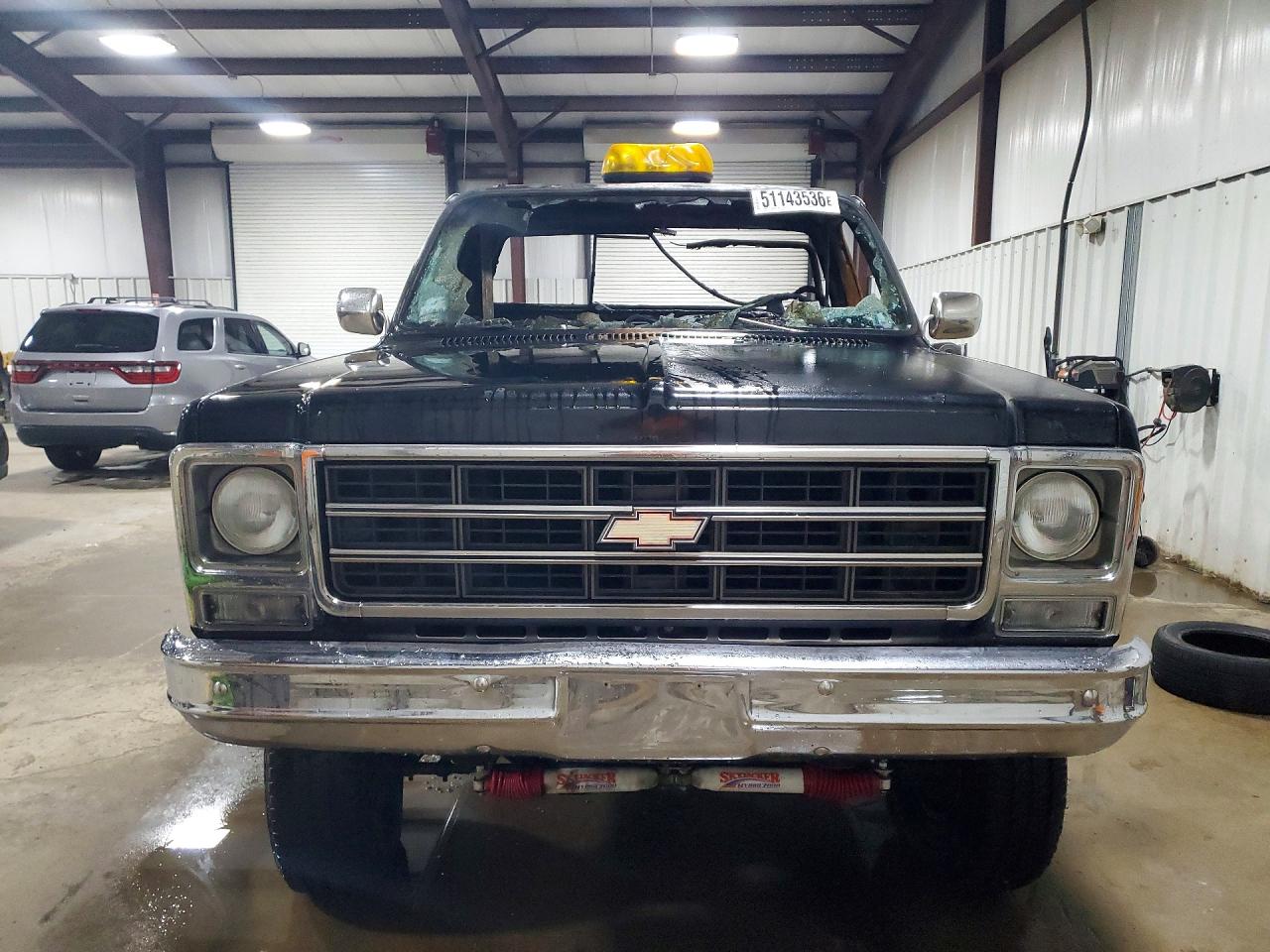 1973 Chev C10 Cab & Chassis Black vin: TCY1431523444