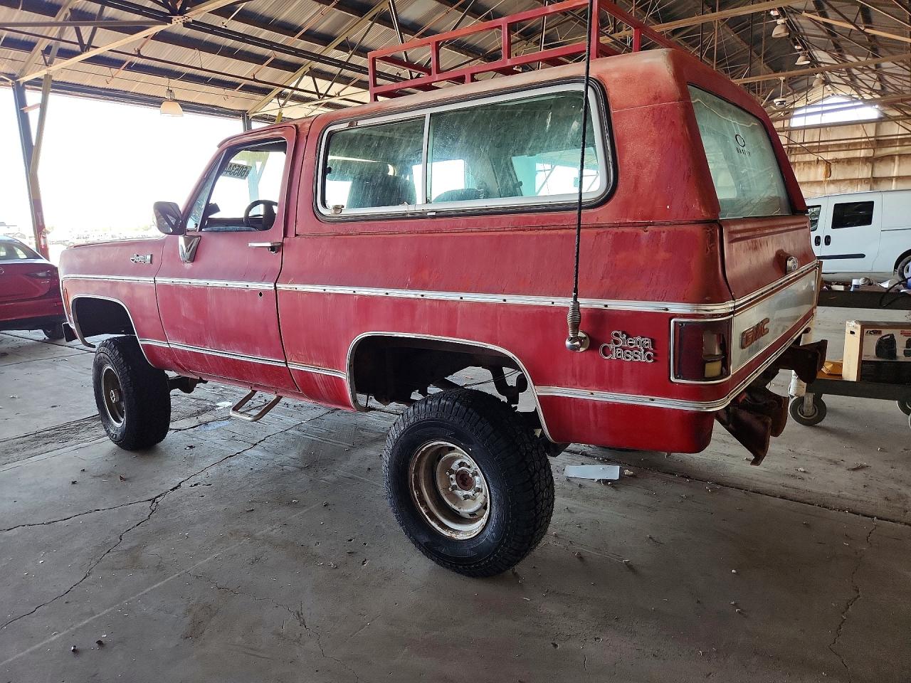 1980 Gmc Jimmy Red vin: TKL18AF505761