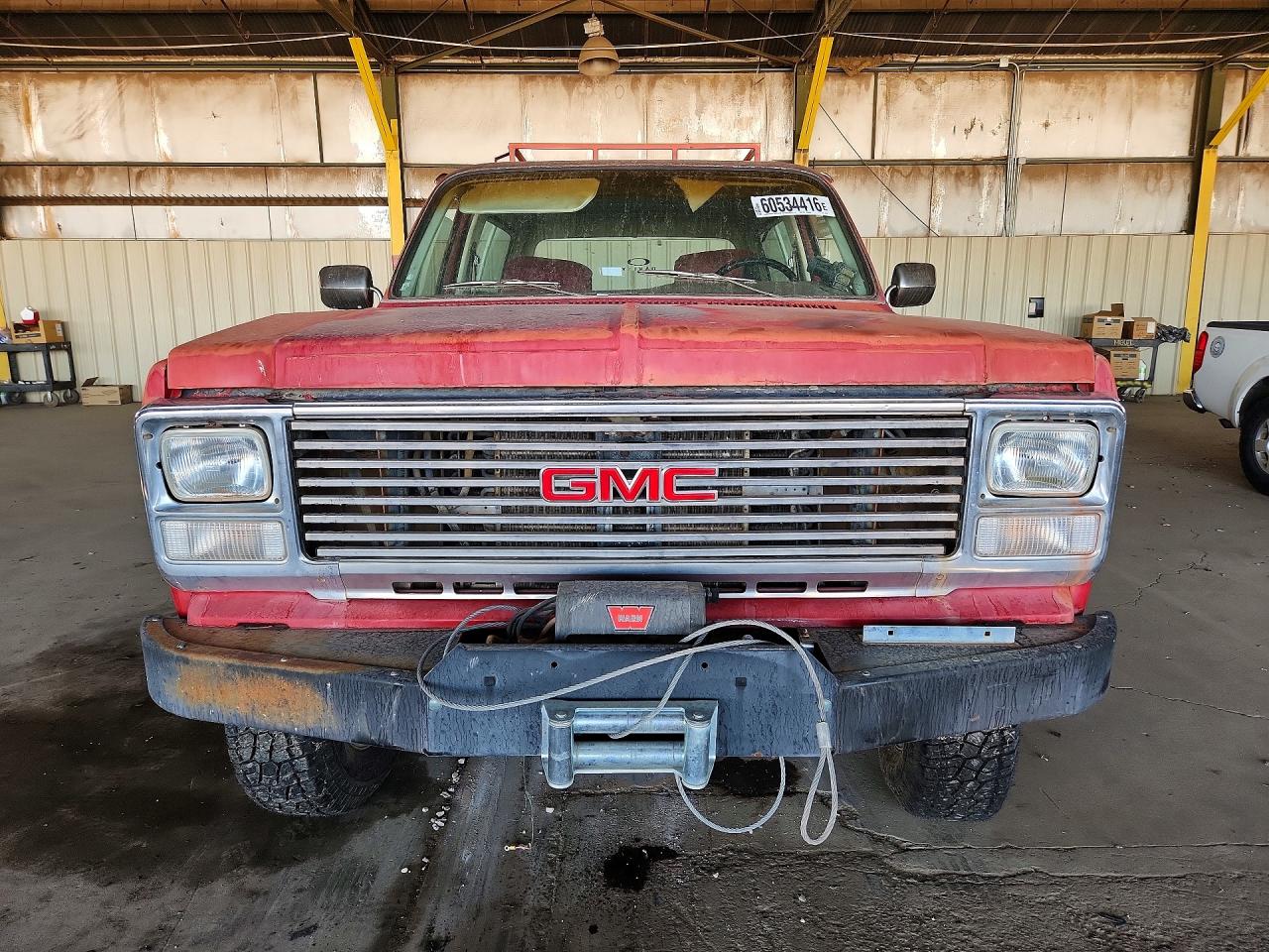 1980 Gmc Jimmy Red vin: TKL18AF505761