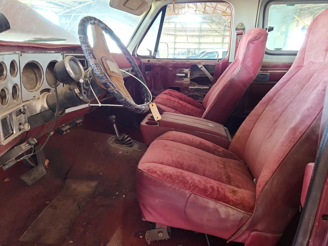 1980 Gmc Jimmy Red vin: TKL18AF505761
