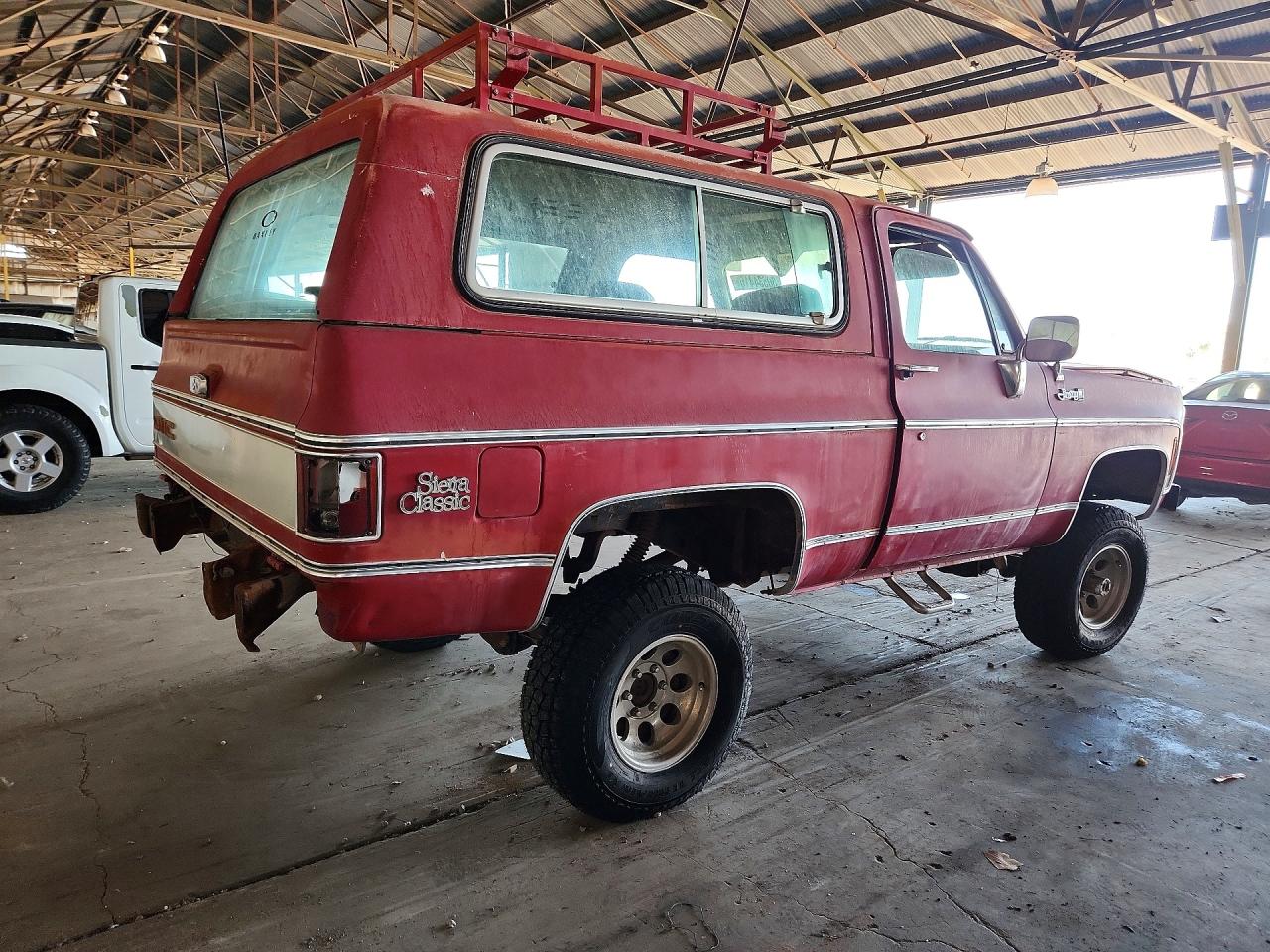 1980 Gmc Jimmy Red vin: TKL18AF505761