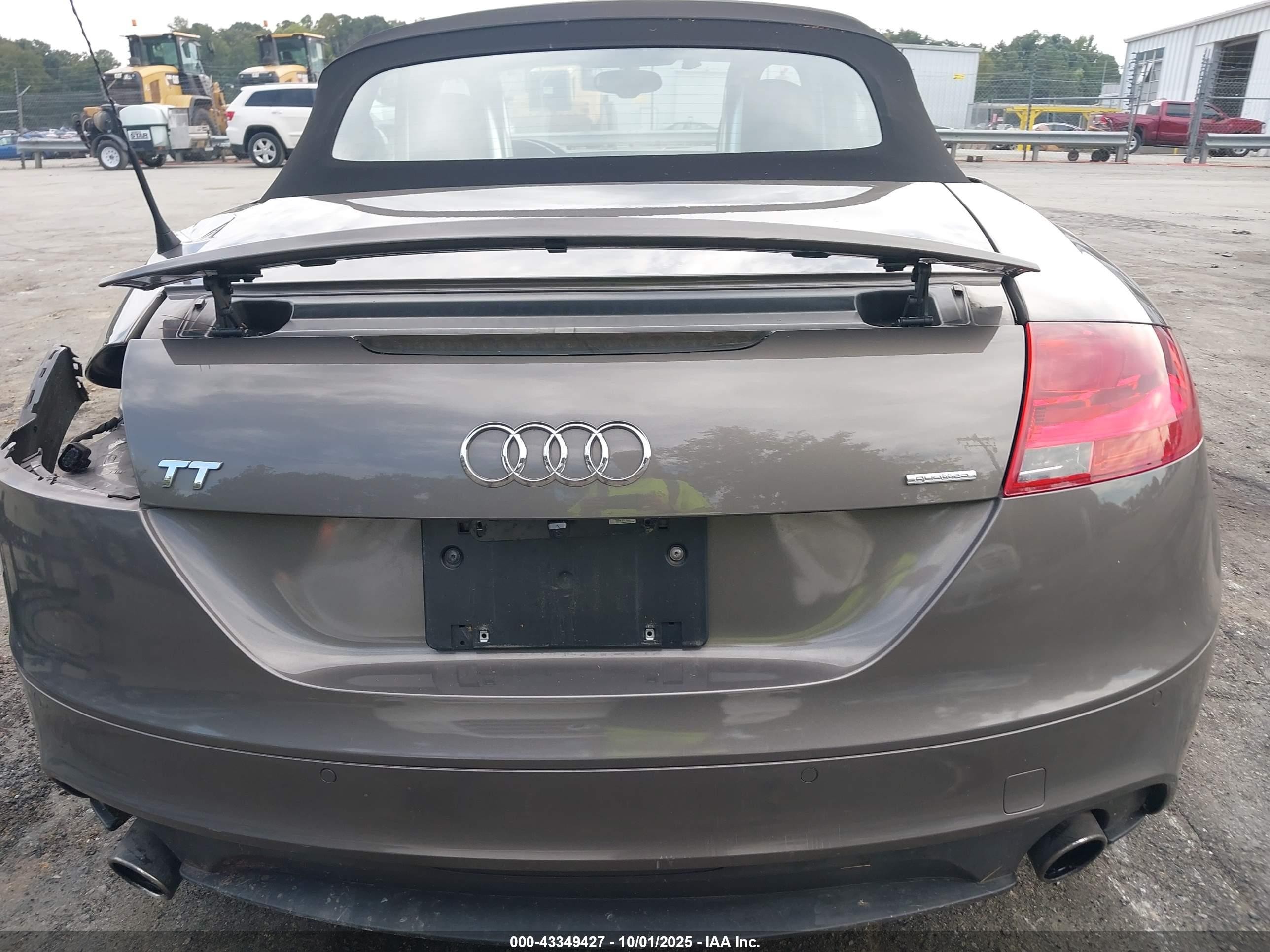 2011 Audi Tt 2.0t Premium Plus Brown vin: TRU4FAFK6B1026166