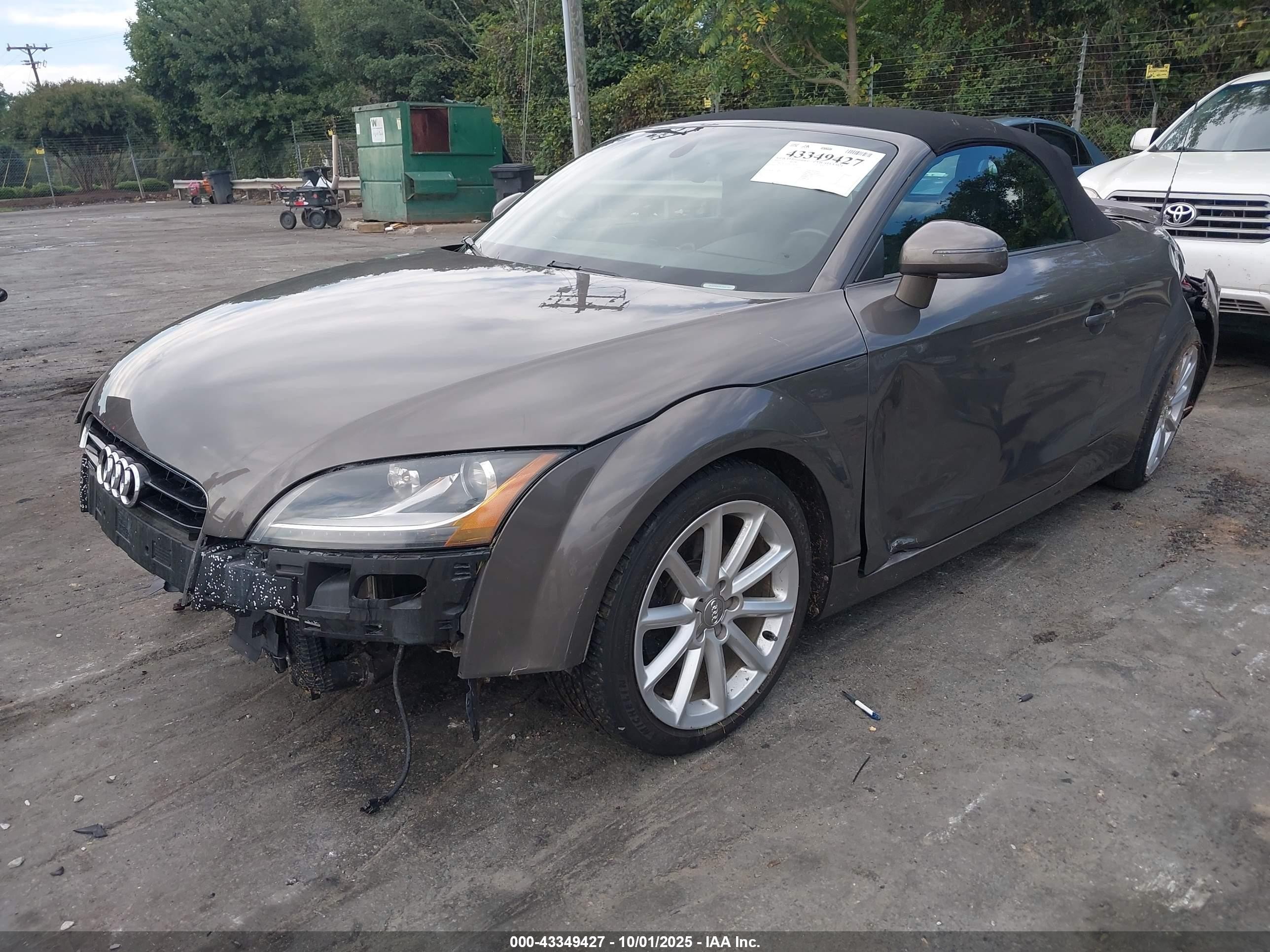 2011 Audi Tt 2.0t Premium Plus Brown vin: TRU4FAFK6B1026166