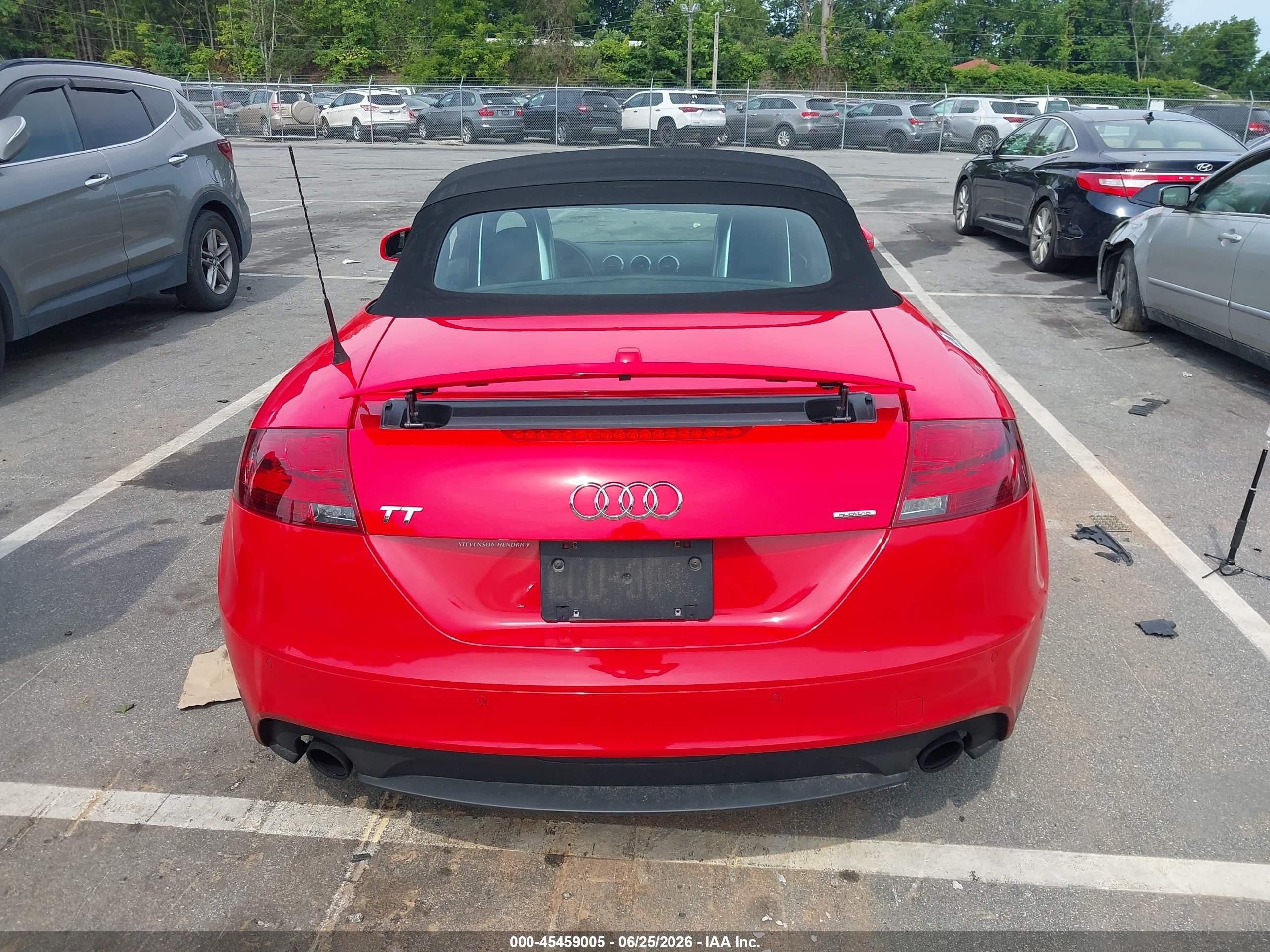 2012 Audi Tt 2.0t Prestige Red vin: TRU4FAFK6C1020045