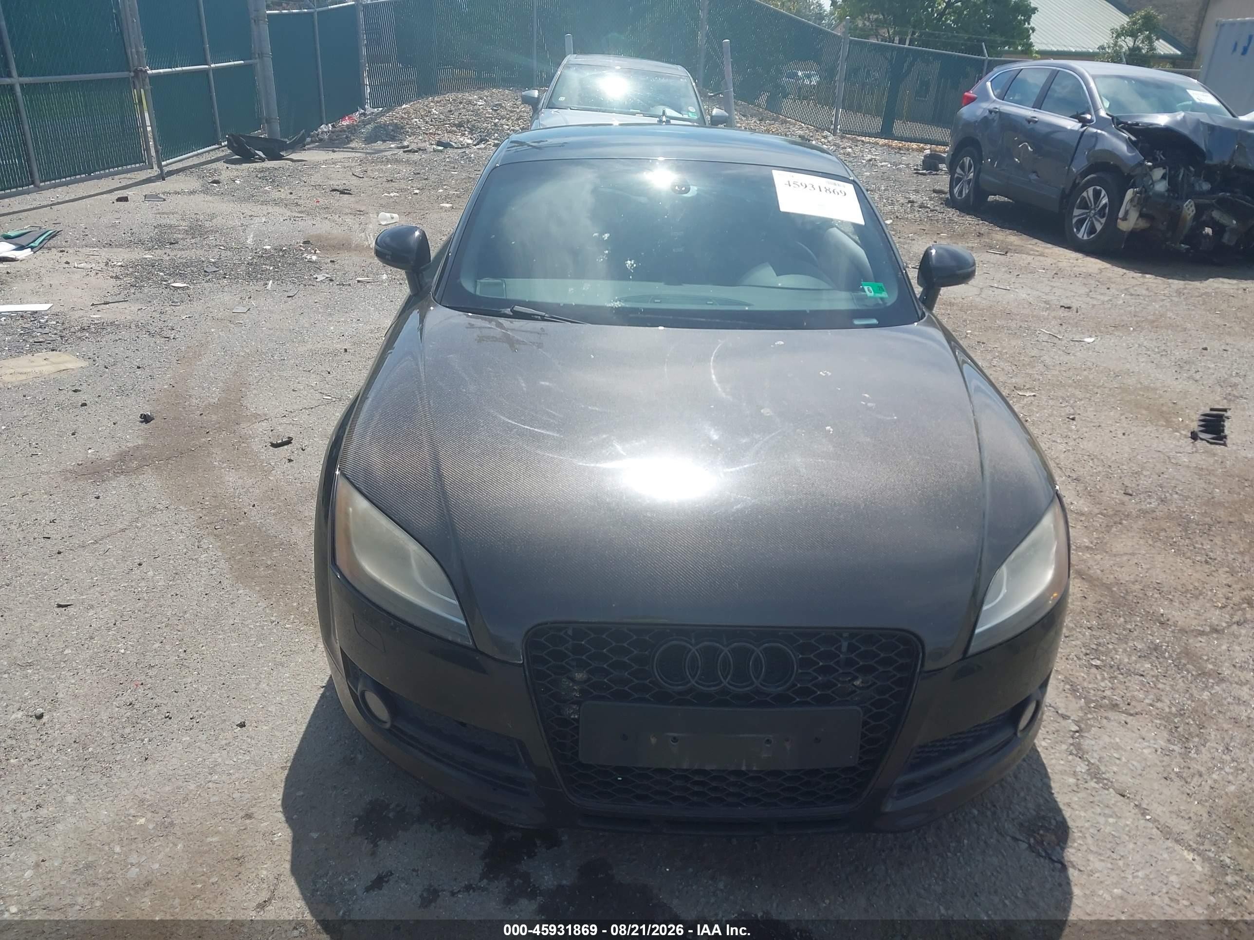 2008 Audi Tt 2.0t Черный vin: TRUAF38J181003633