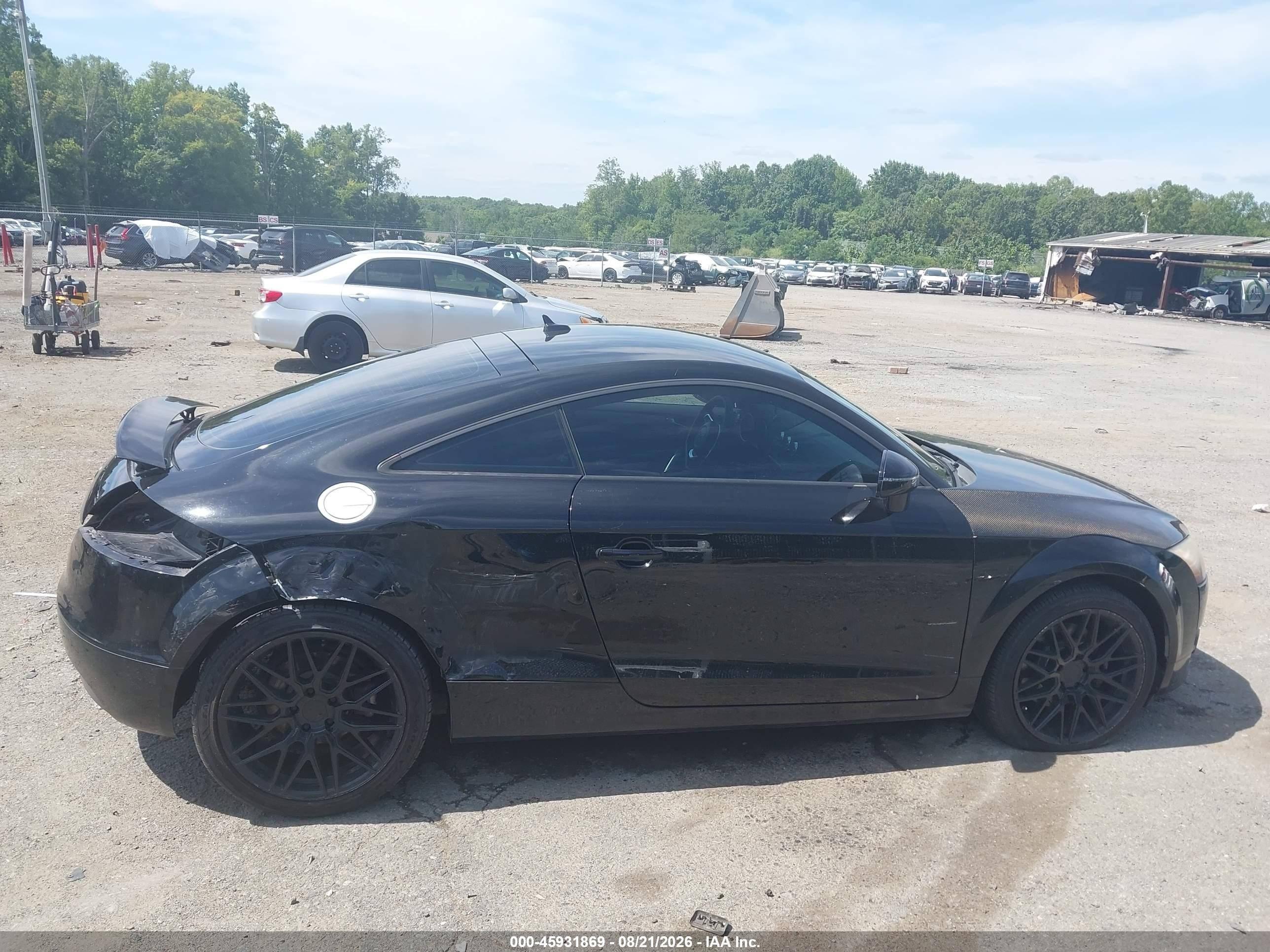 2008 Audi Tt 2.0t Черный vin: TRUAF38J181003633