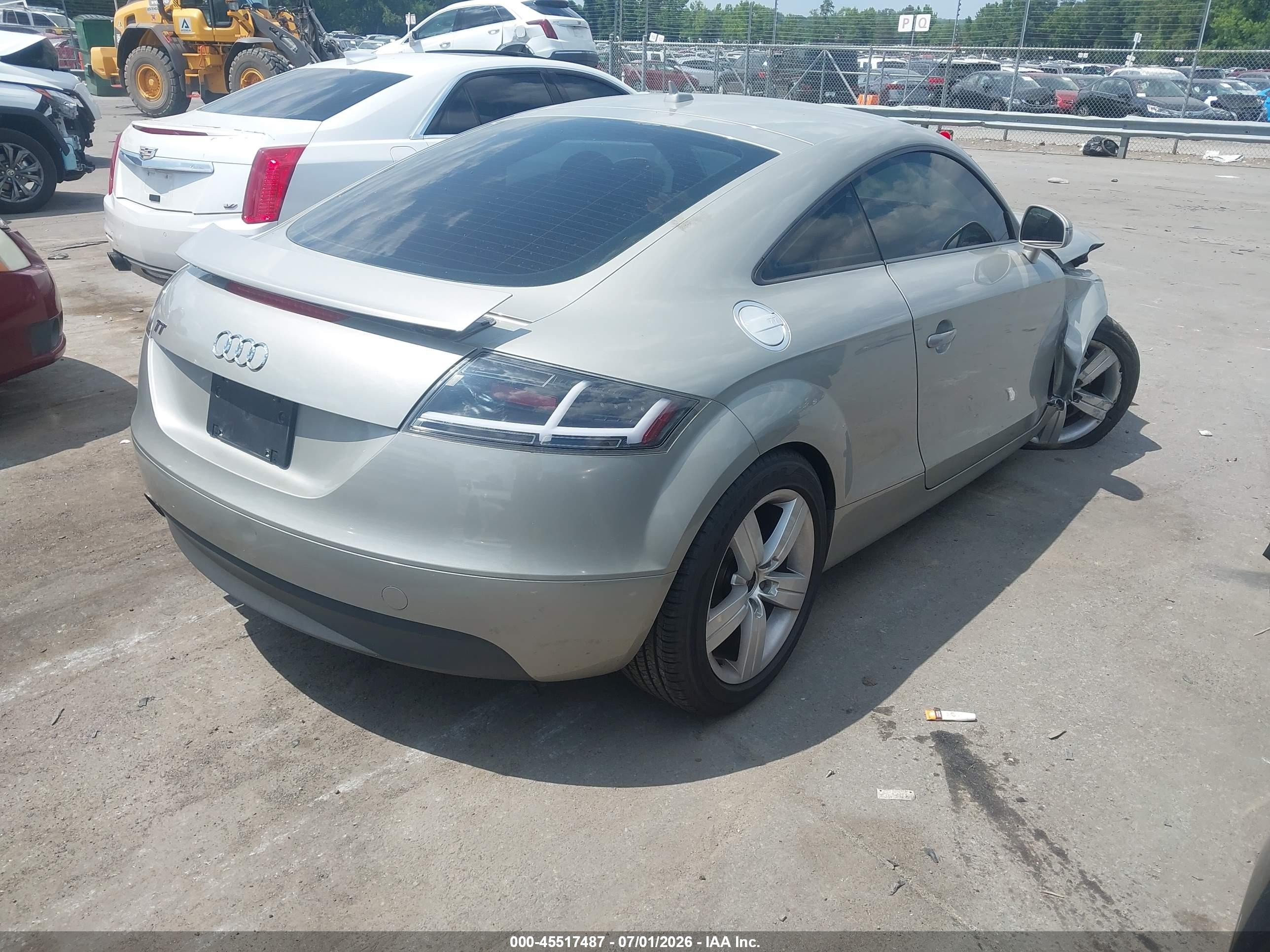 2008 Audi Tt 2.0t Beige vin: TRUAF38J681034036