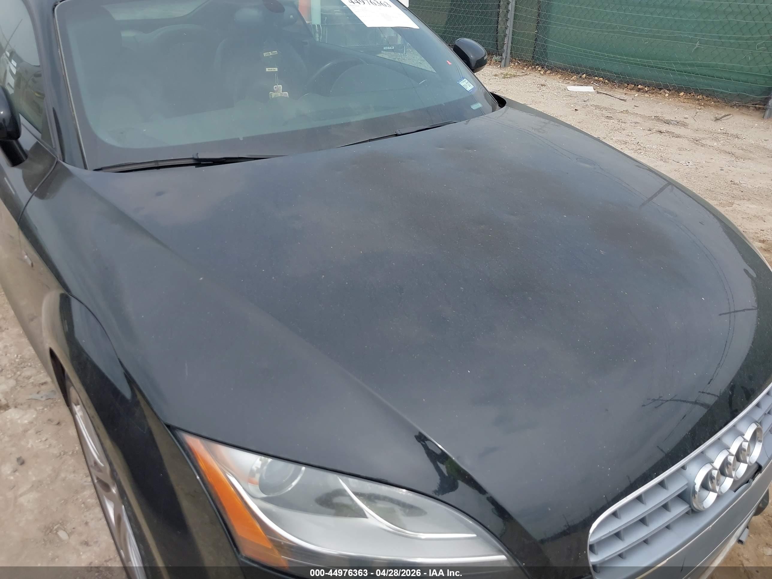 2008 Audi Tt 2.0t Black vin: TRUAF38J981026576