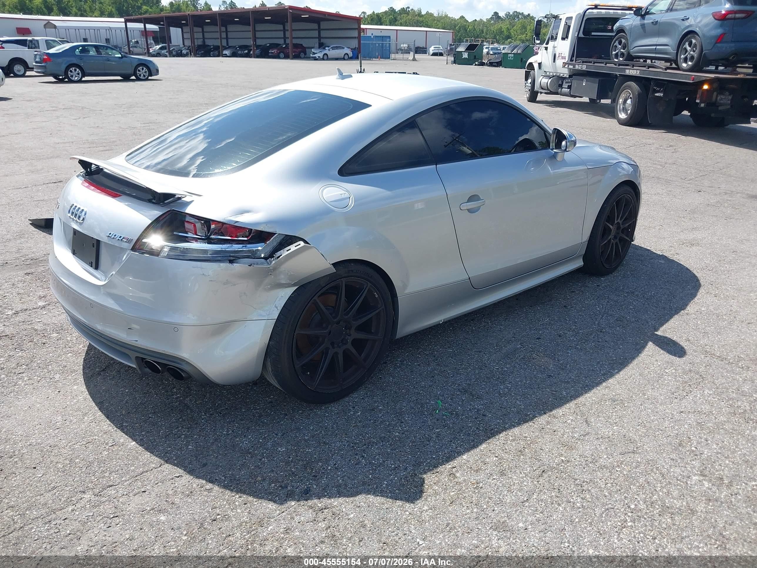 2014 Audi Tts 2.0t Silver vin: TRUB1AFK0E1007994
