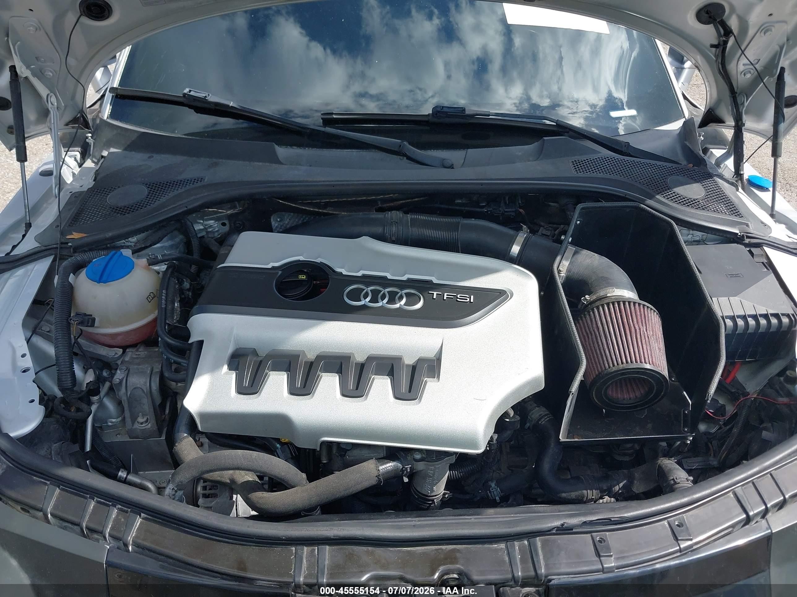 2014 Audi Tts 2.0t Silver vin: TRUB1AFK0E1007994
