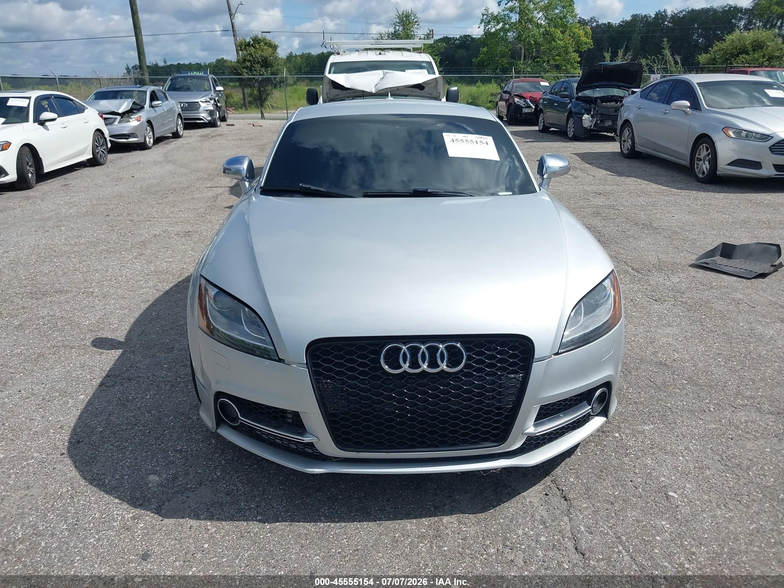 2014 Audi Tts 2.0t Silver vin: TRUB1AFK0E1007994