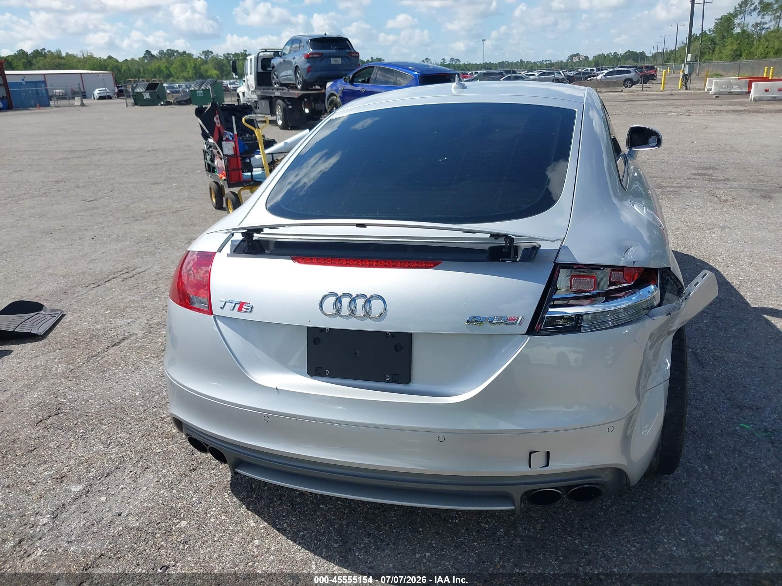 2014 Audi Tts 2.0t Silver vin: TRUB1AFK0E1007994