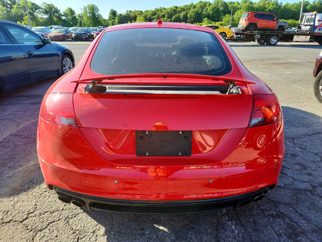 2014 Audi Tts Premium Plus Red vin: TRUB1AFK1E1007051
