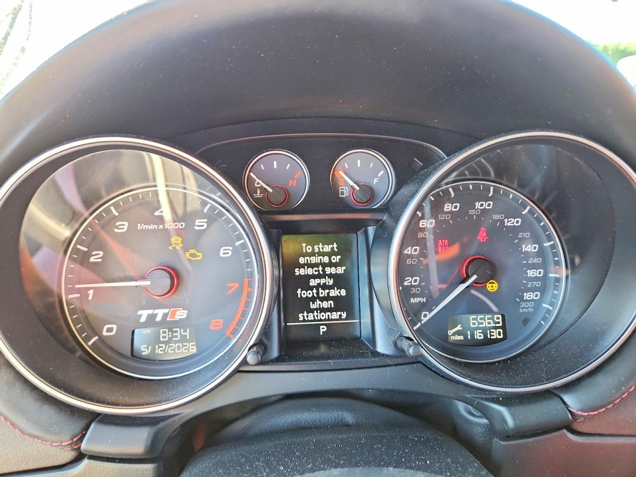 2014 Audi Tts Premium Plus Red vin: TRUB1AFK1E1007051