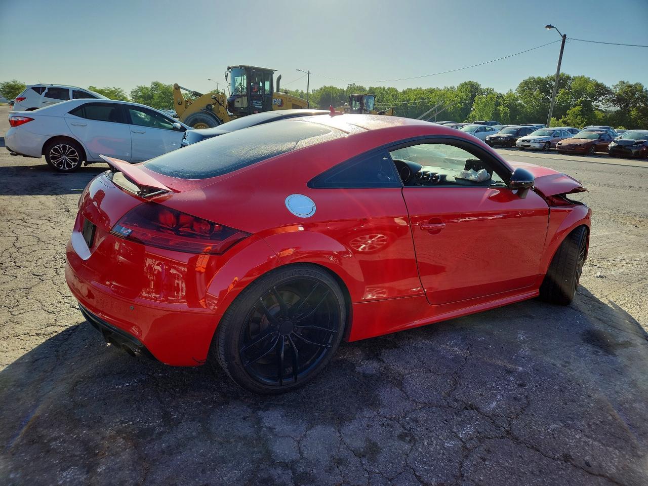 2014 Audi Tts Premium Plus Red vin: TRUB1AFK1E1007051