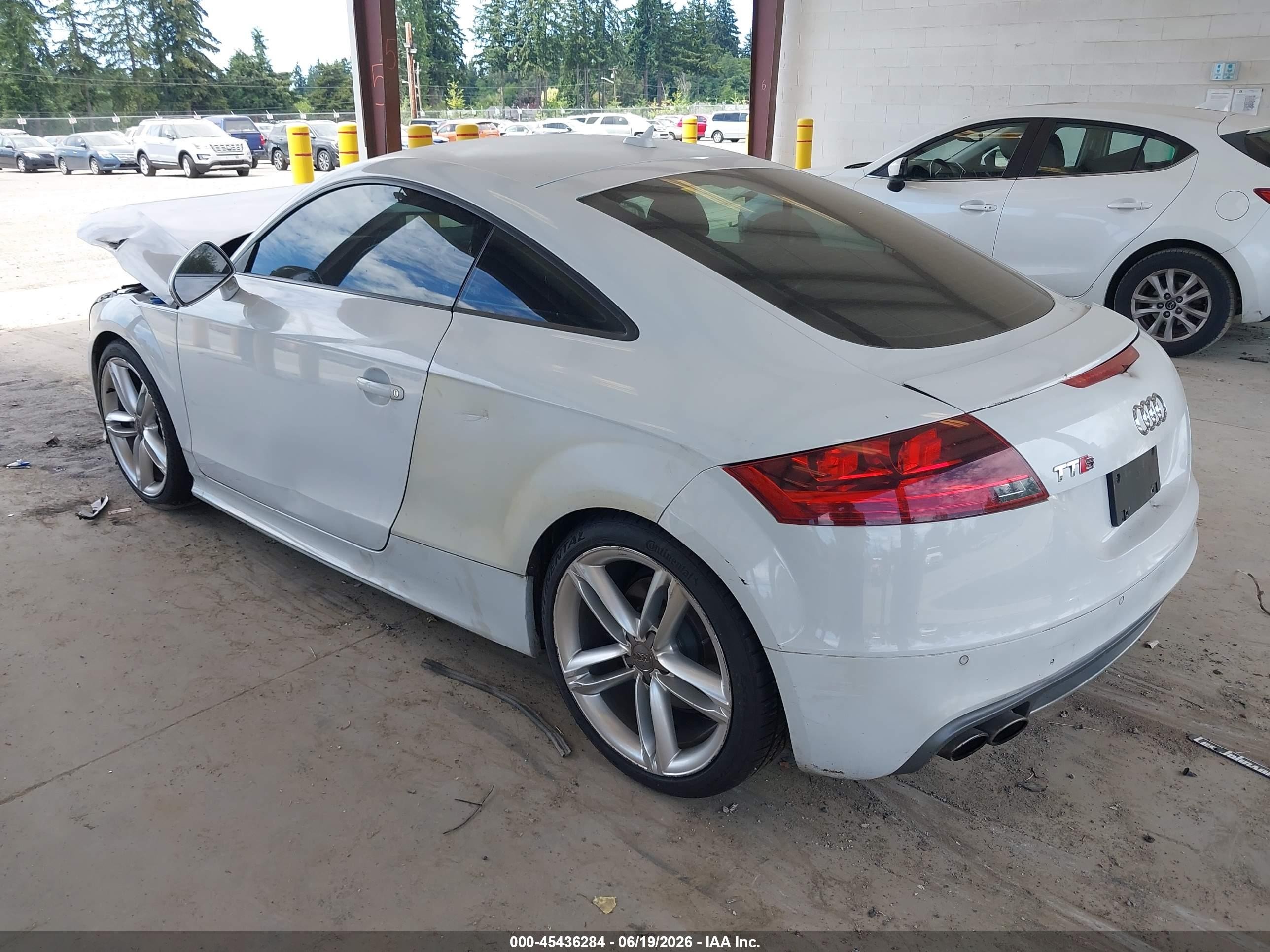 2014 Audi Tts 2.0t White vin: TRUB1AFK4E1001079