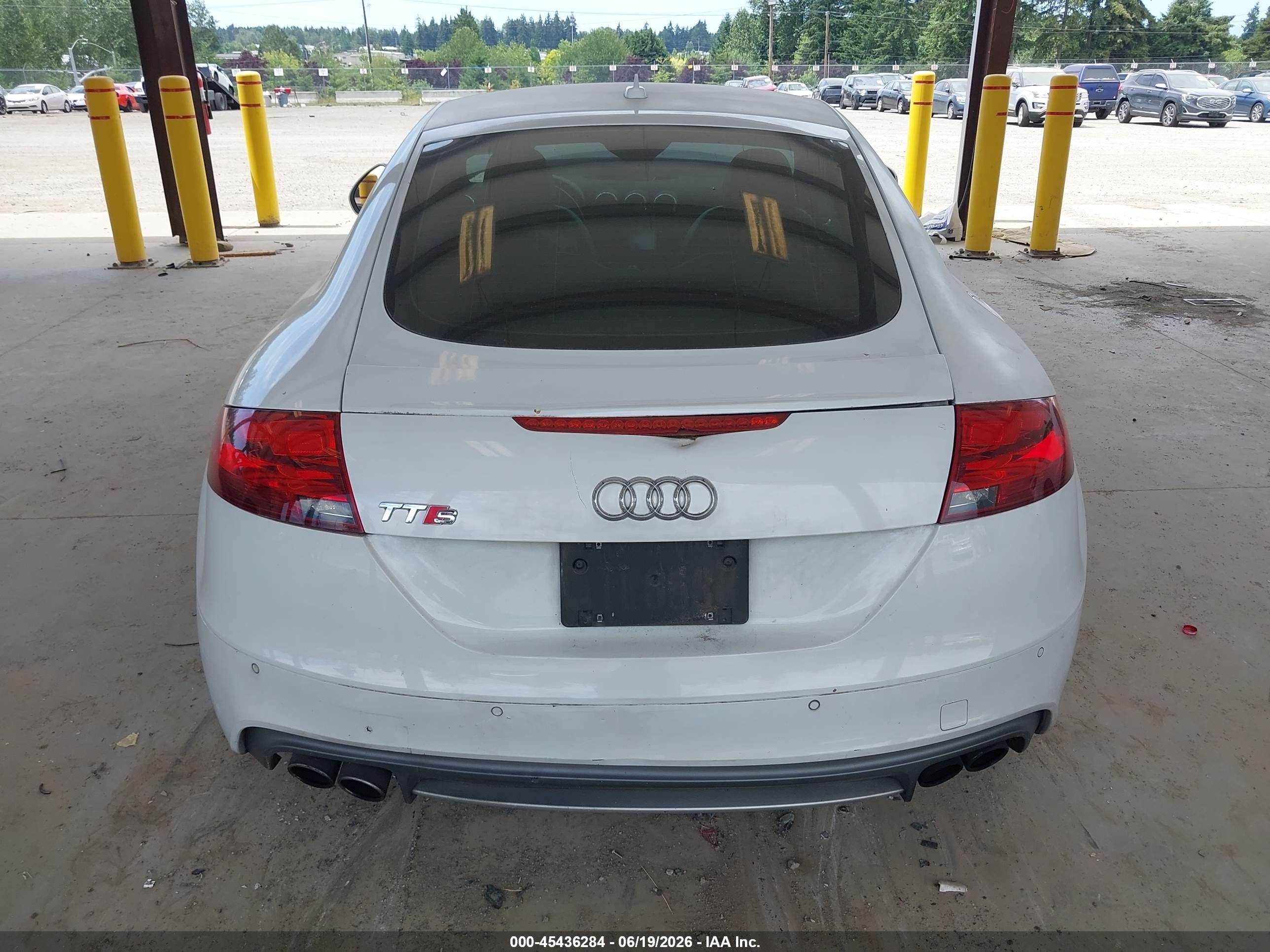 2014 Audi Tts 2.0t White vin: TRUB1AFK4E1001079