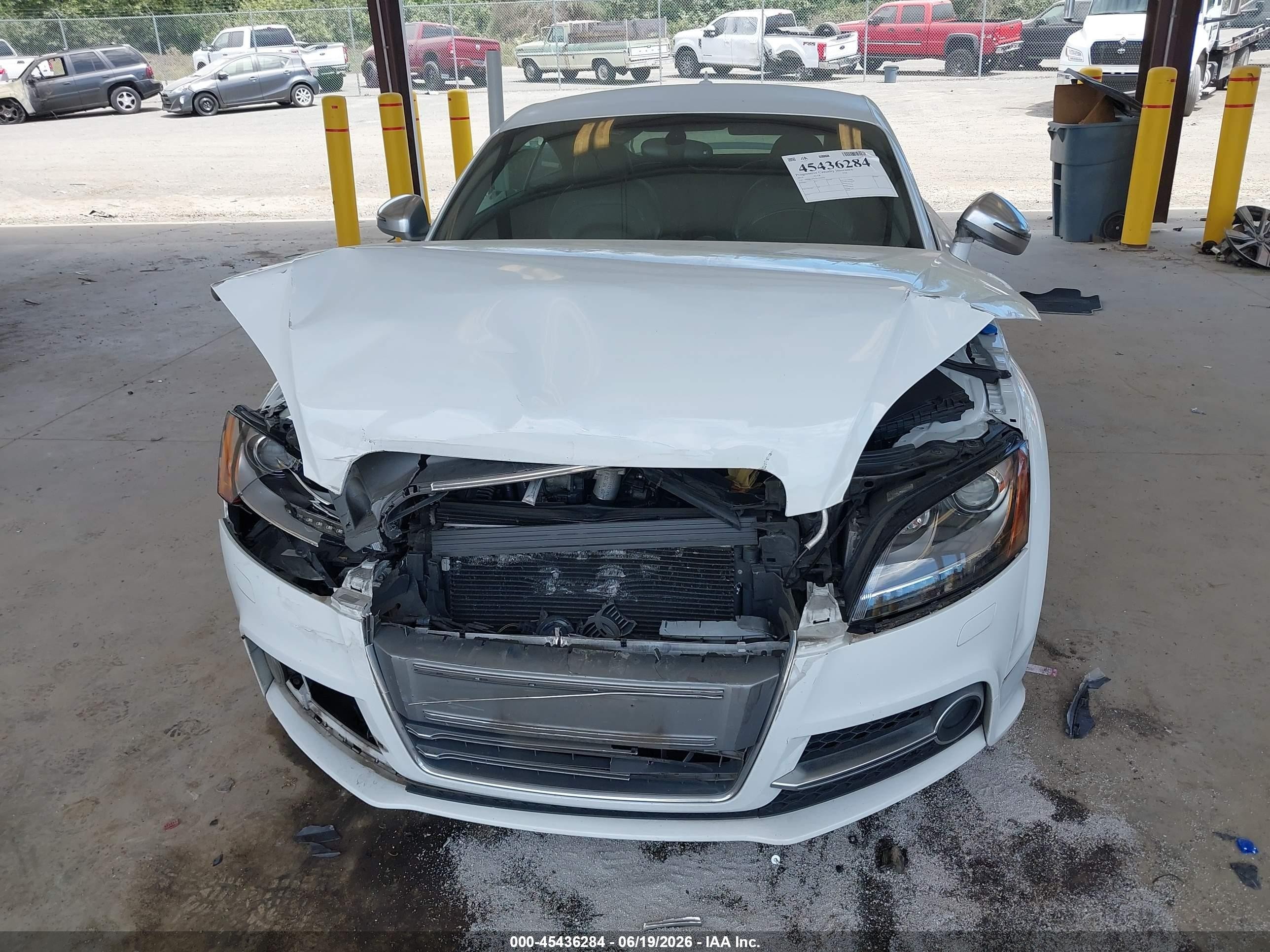 2014 Audi Tts 2.0t White vin: TRUB1AFK4E1001079
