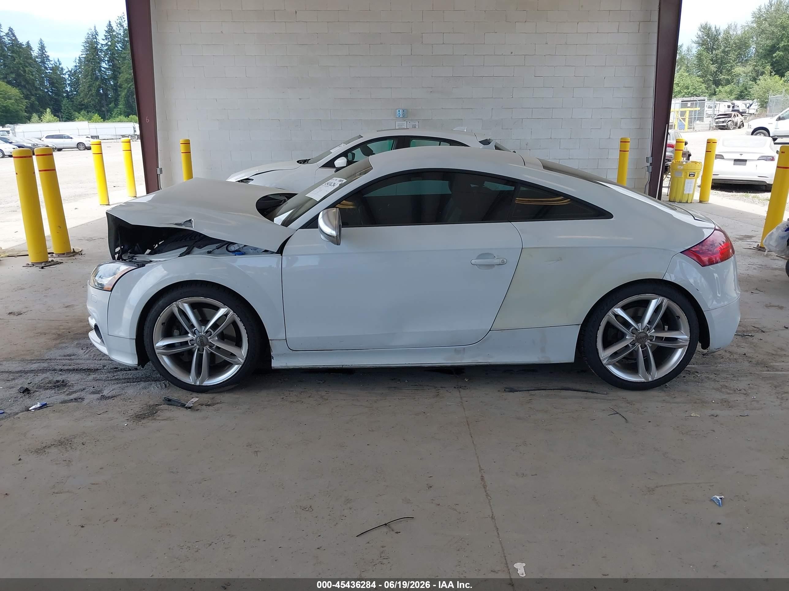 2014 Audi Tts 2.0t White vin: TRUB1AFK4E1001079