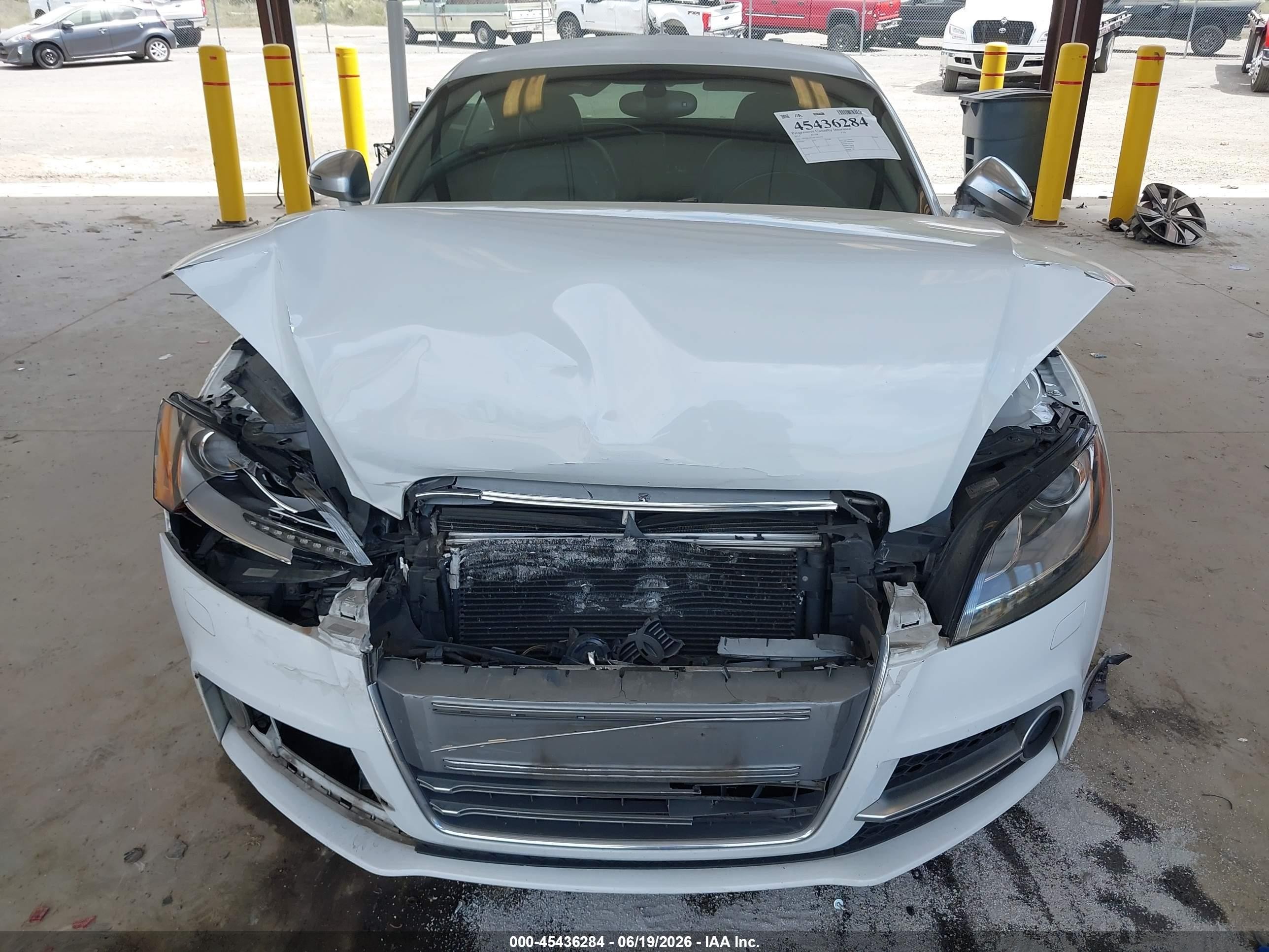 2014 Audi Tts 2.0t White vin: TRUB1AFK4E1001079