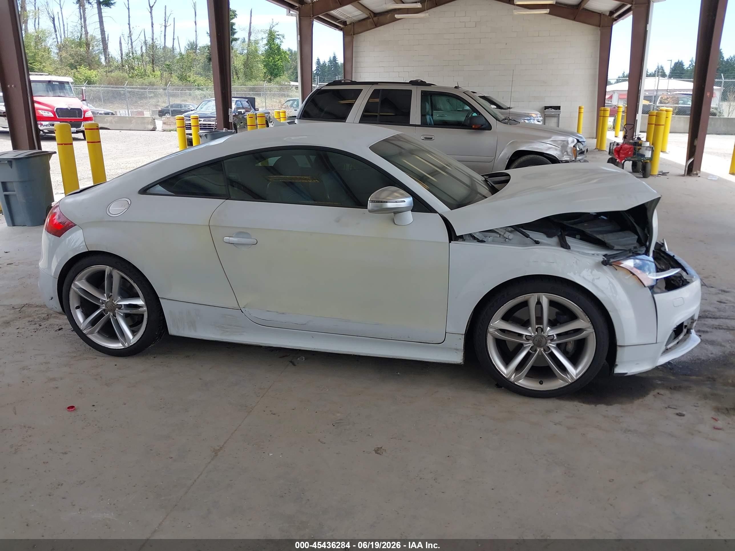 2014 Audi Tts 2.0t White vin: TRUB1AFK4E1001079