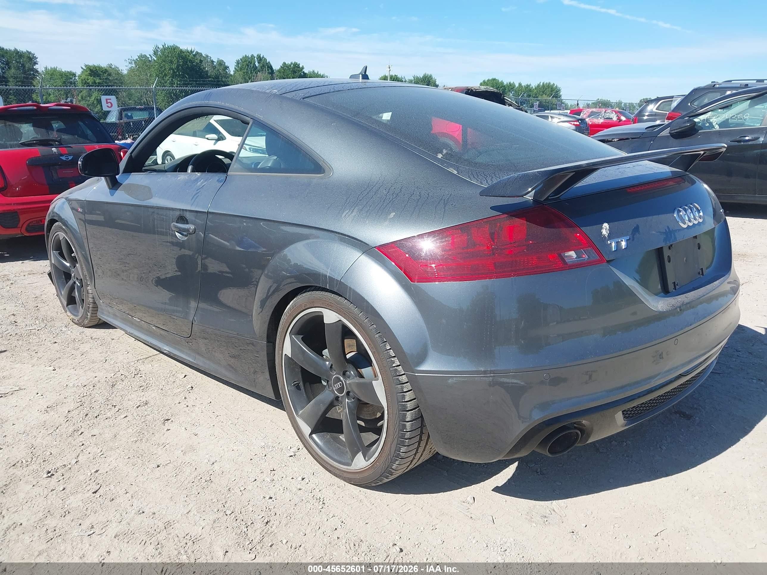2014 Audi Tt 2.0t Gray vin: TRUBFAFK0E1002361