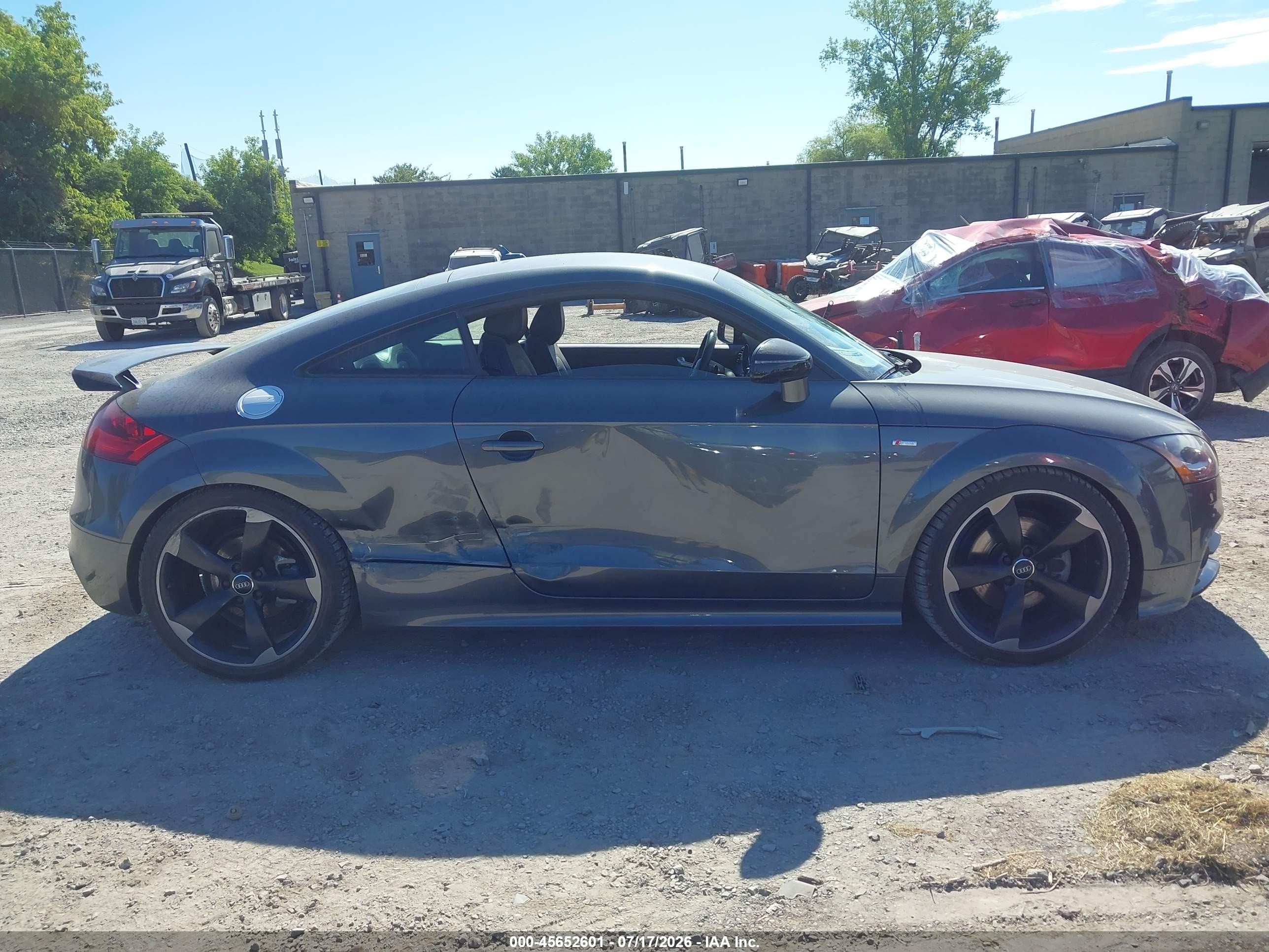 2014 Audi Tt 2.0t Gray vin: TRUBFAFK0E1002361