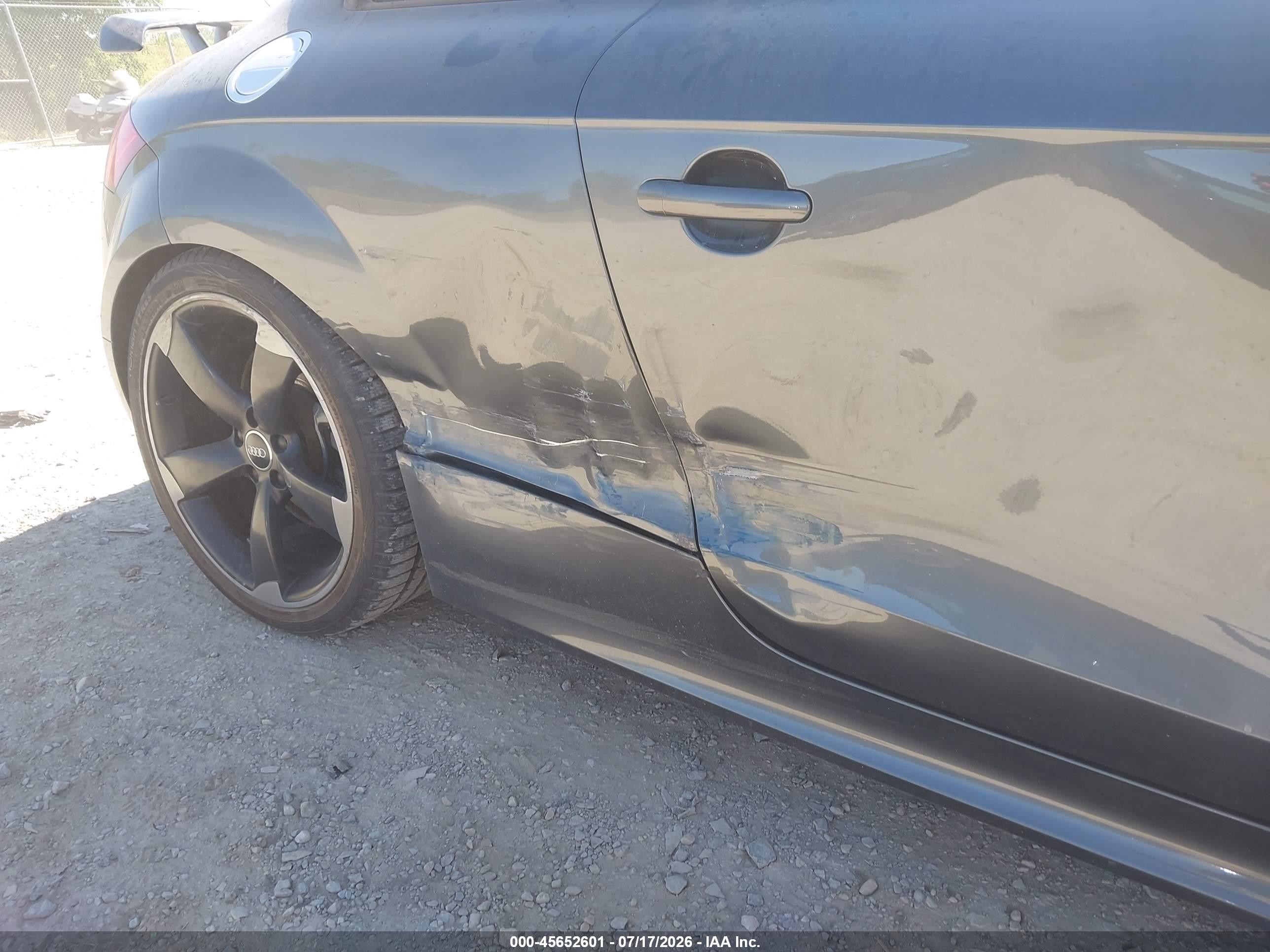 2014 Audi Tt 2.0t Gray vin: TRUBFAFK0E1002361