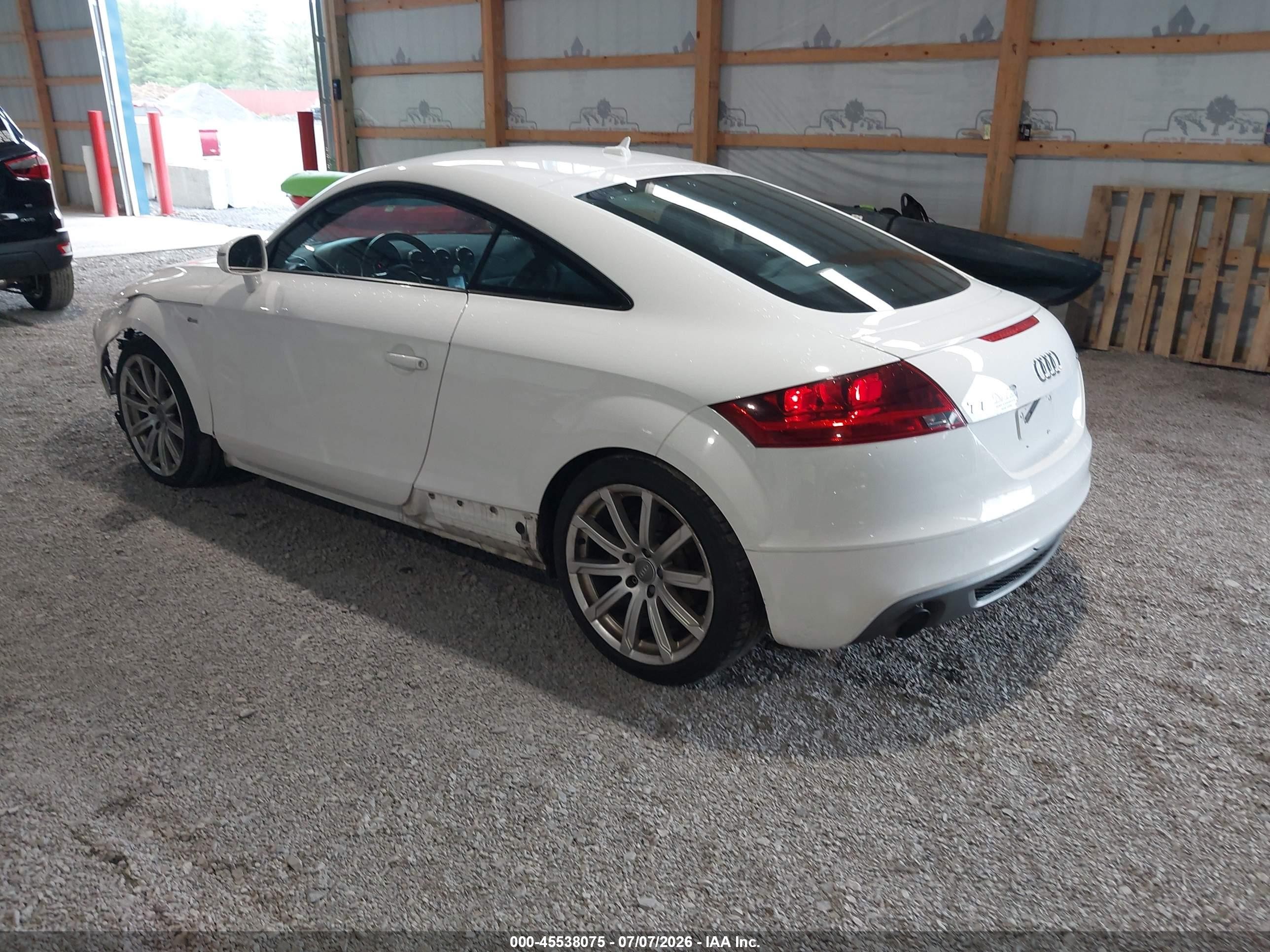 2014 Audi Tt 2.0t White vin: TRUBFAFK1E1004748