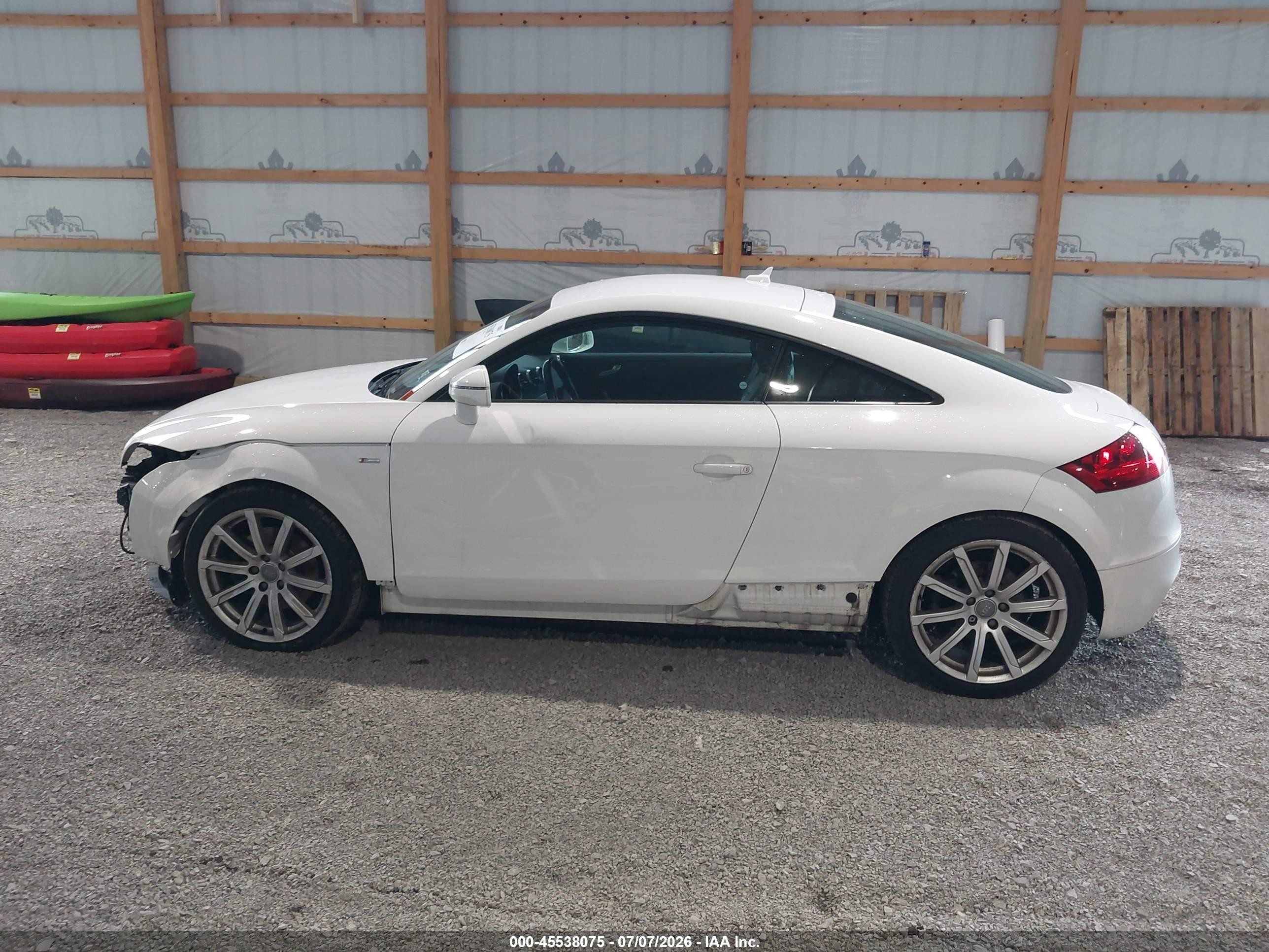 2014 Audi Tt 2.0t White vin: TRUBFAFK1E1004748