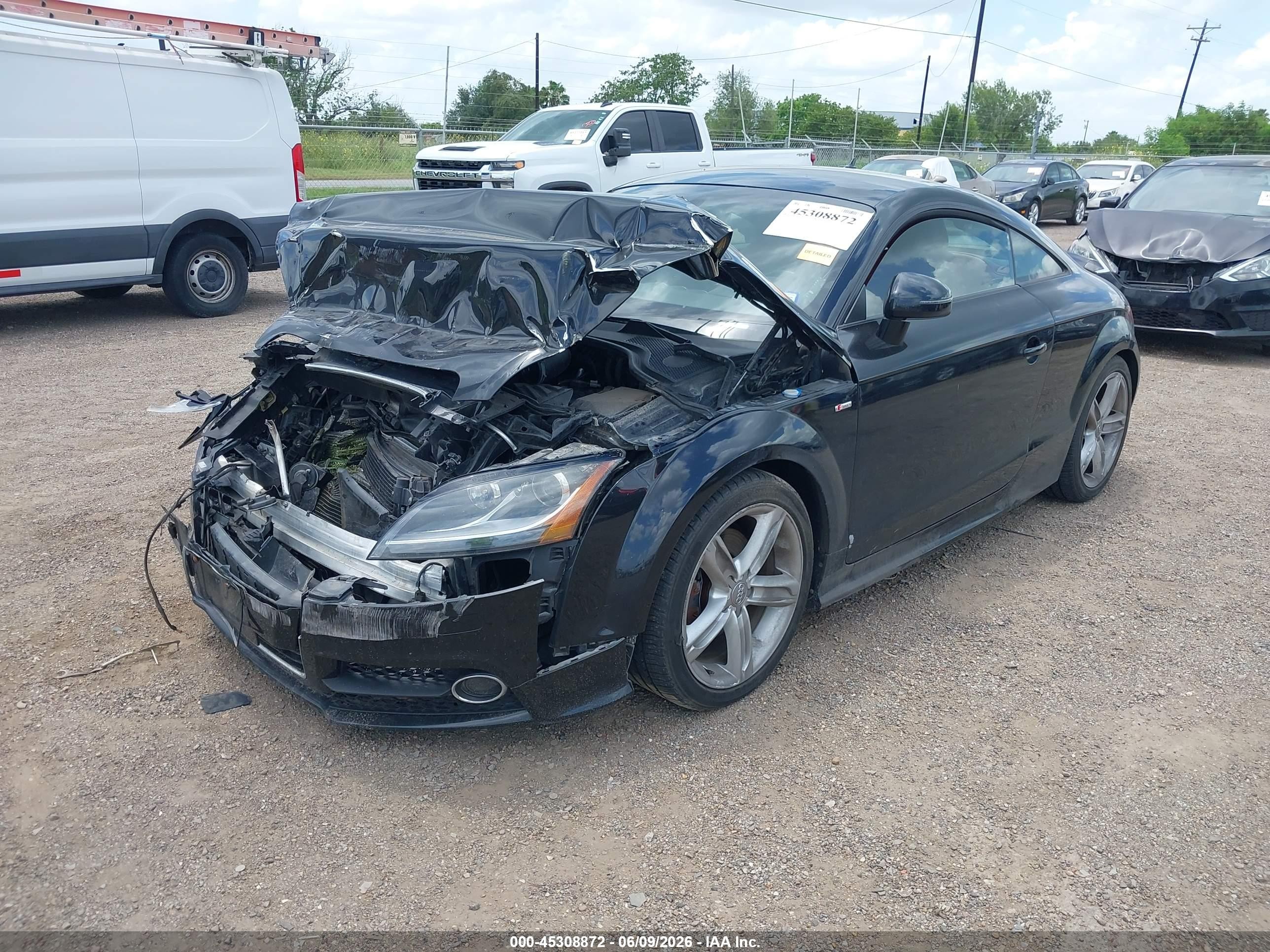 2015 Audi Tt 2.0t Black vin: TRUBFAFK1F1000393