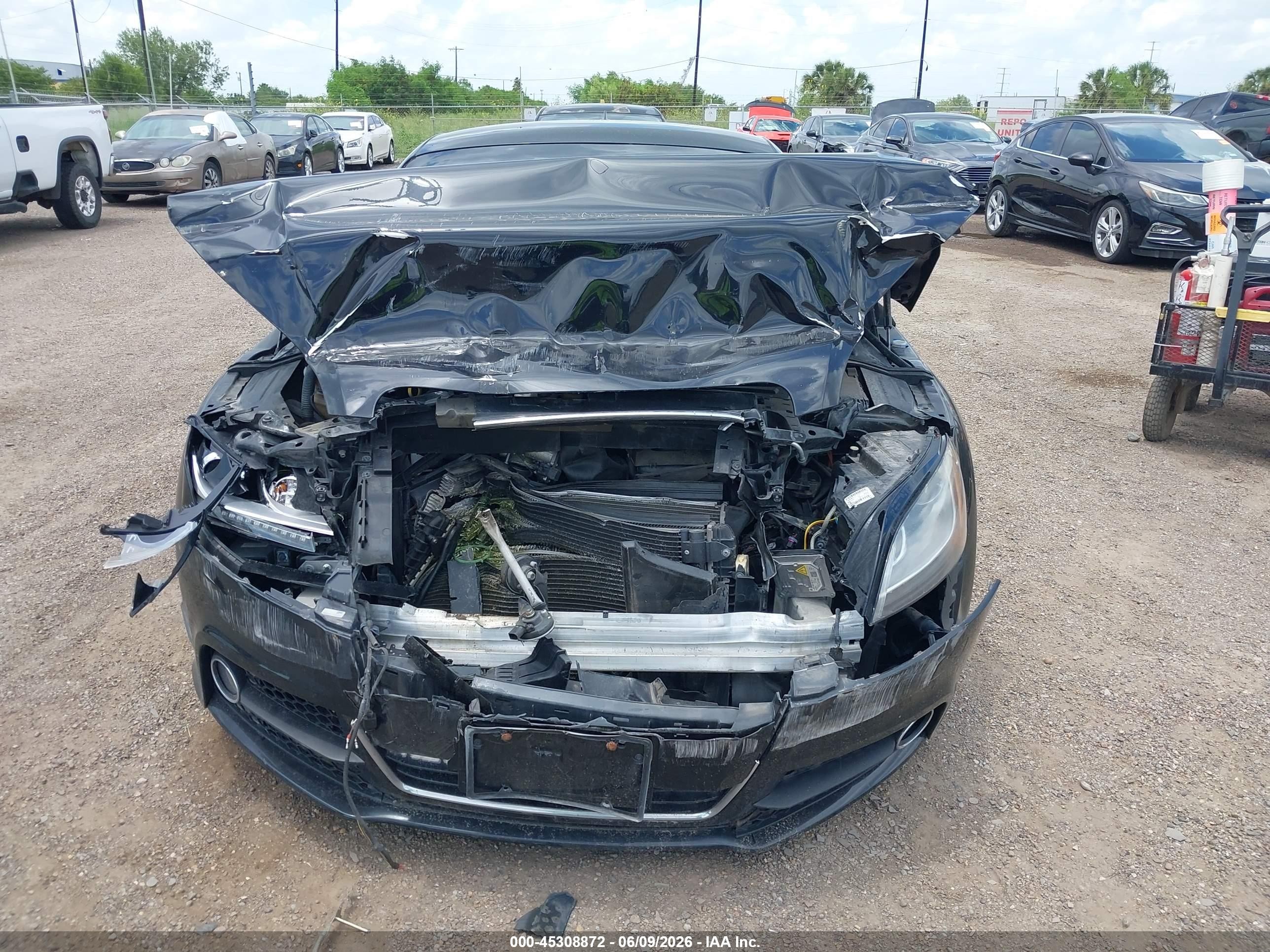 2015 Audi Tt 2.0t Black vin: TRUBFAFK1F1000393