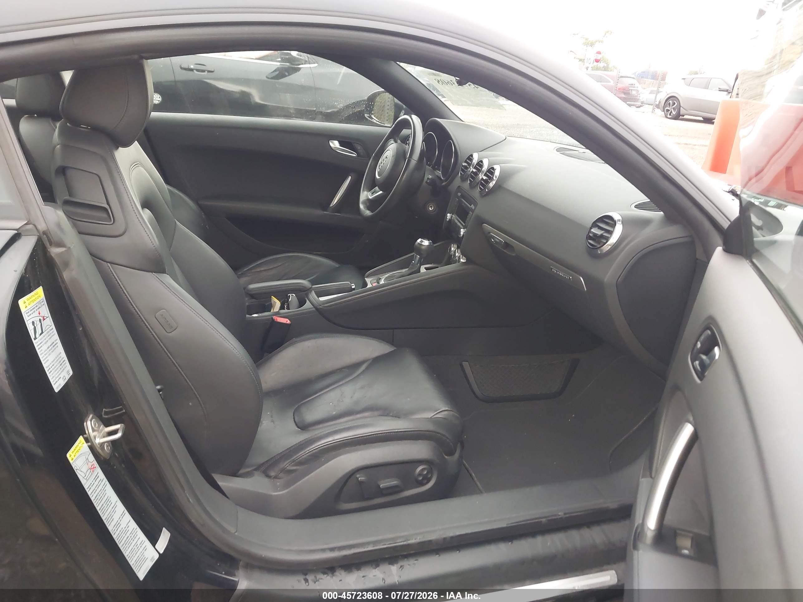 2013 Audi Tt 2.0t Premium Plus Black vin: TRUBFAFK2D1014106