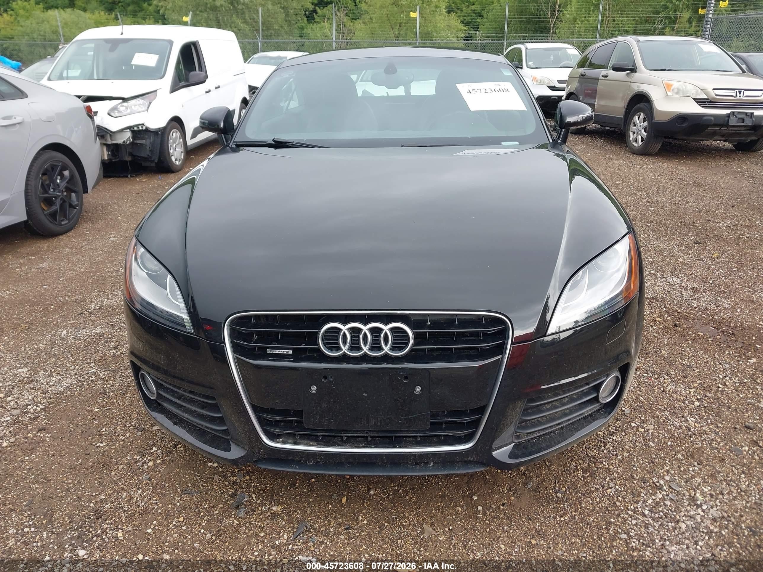 2013 Audi Tt 2.0t Premium Plus Black vin: TRUBFAFK2D1014106