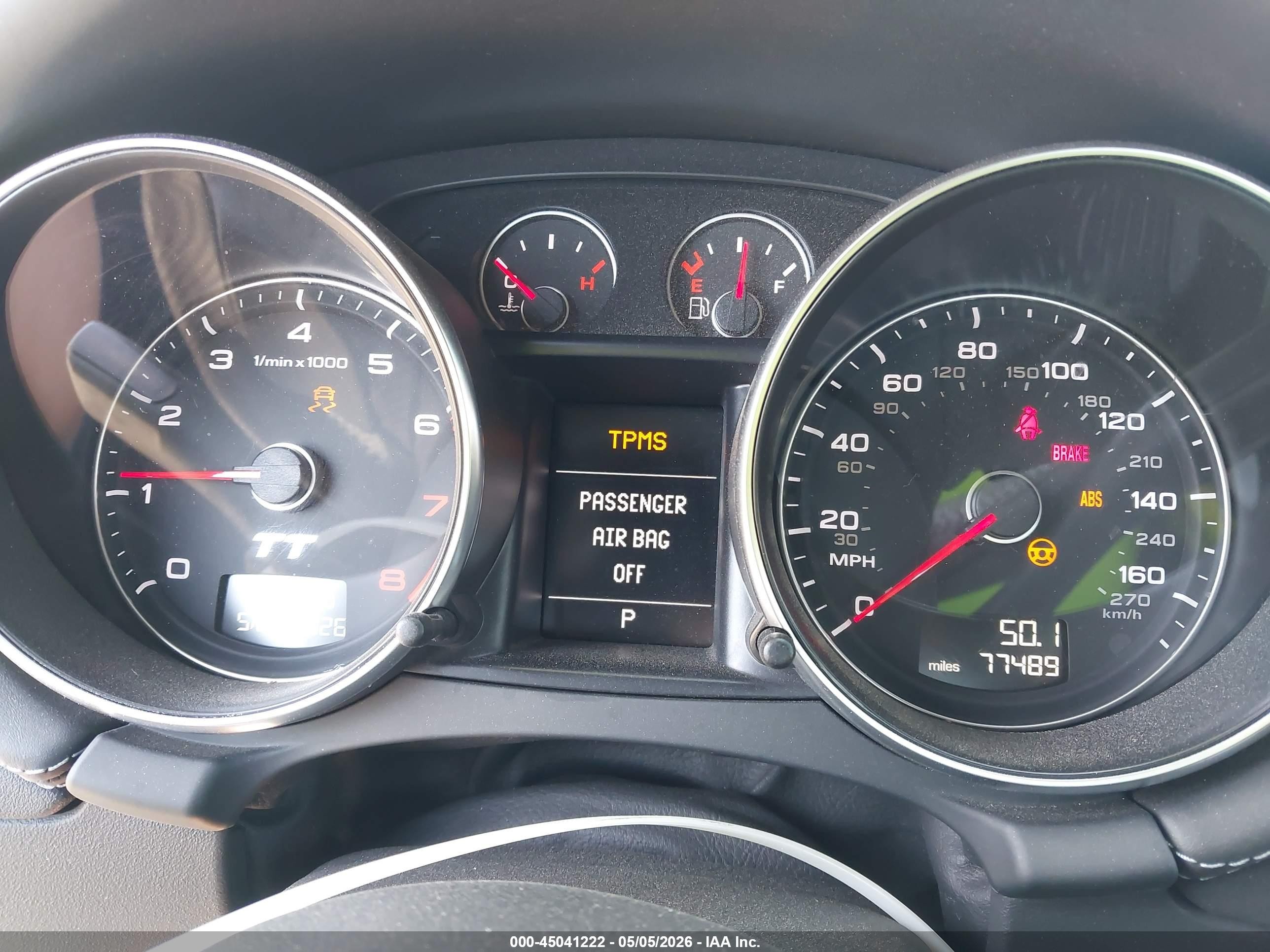 2014 Audi Tt 2.0t Черный vin: TRUBFAFK3E1000409