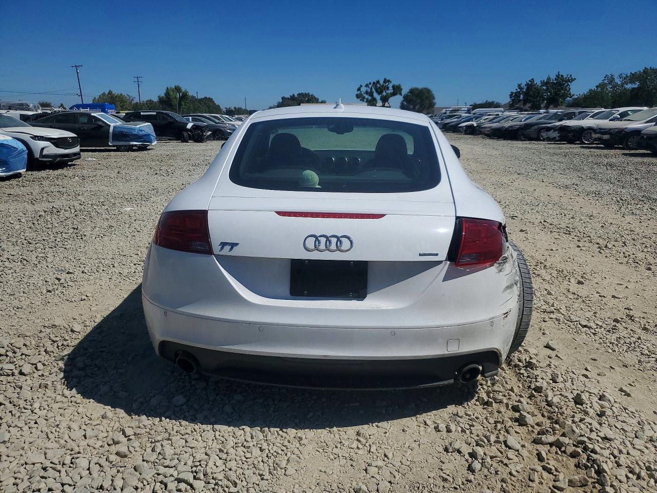 2015 Audi Tt White vin: TRUBFAFK3F1000850