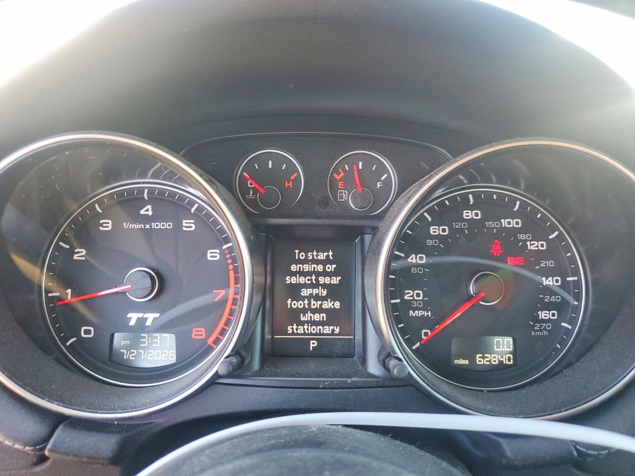 2015 Audi Tt White vin: TRUBFAFK3F1000850