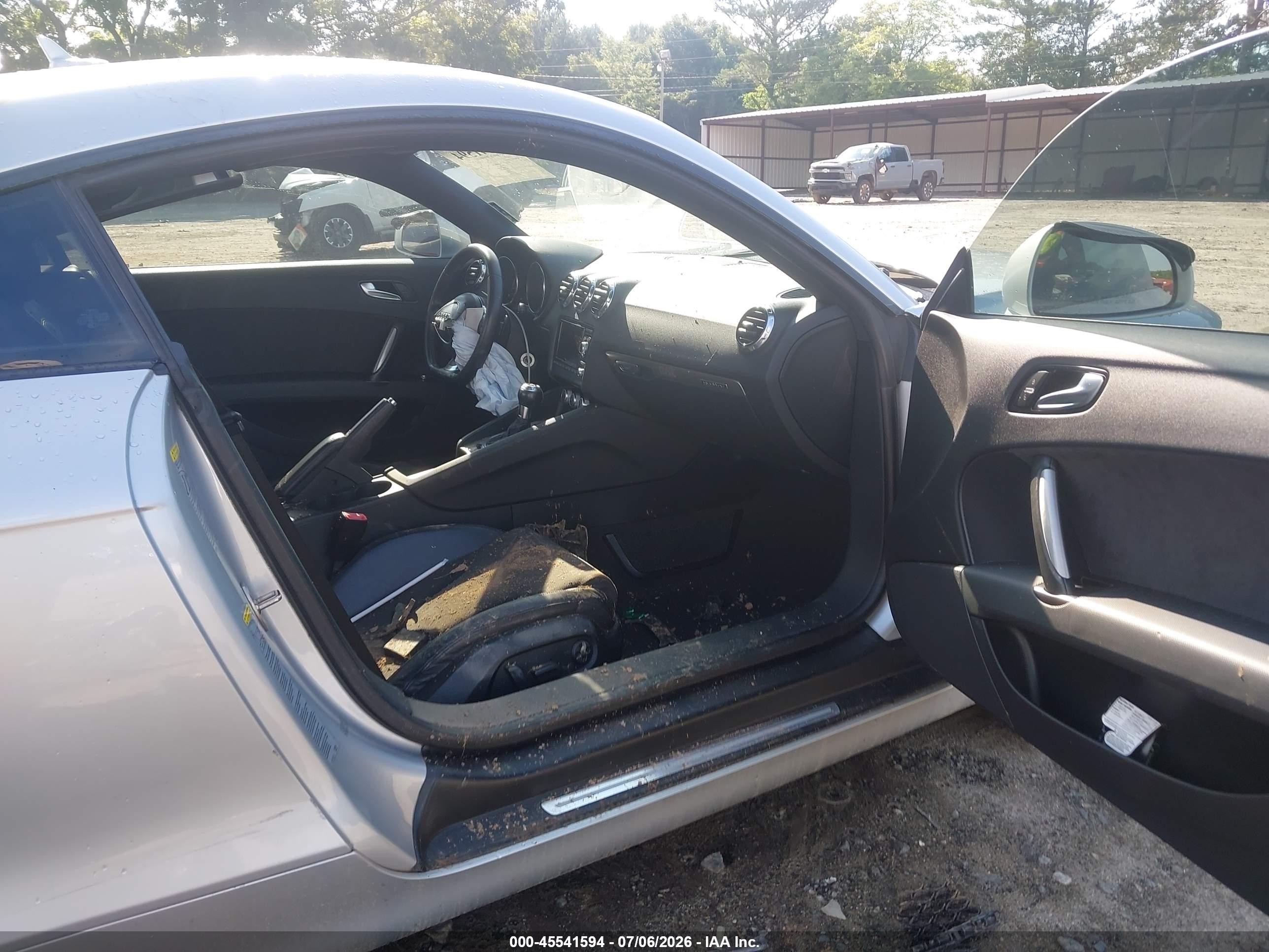 2012 Audi Tt 2.0t Premium Plus Silver vin: TRUBFAFK5C1021663