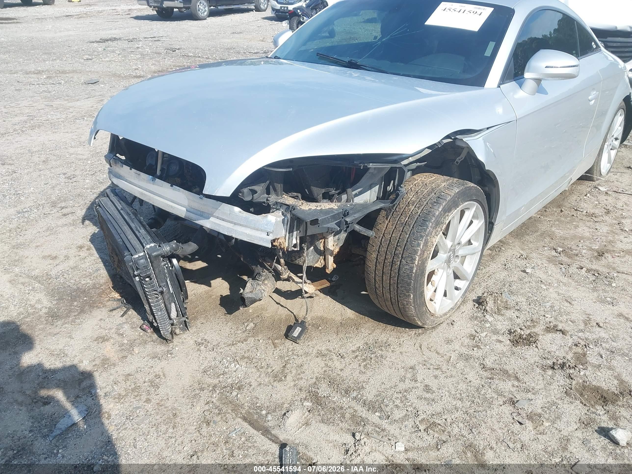 2012 Audi Tt 2.0t Premium Plus Silver vin: TRUBFAFK5C1021663