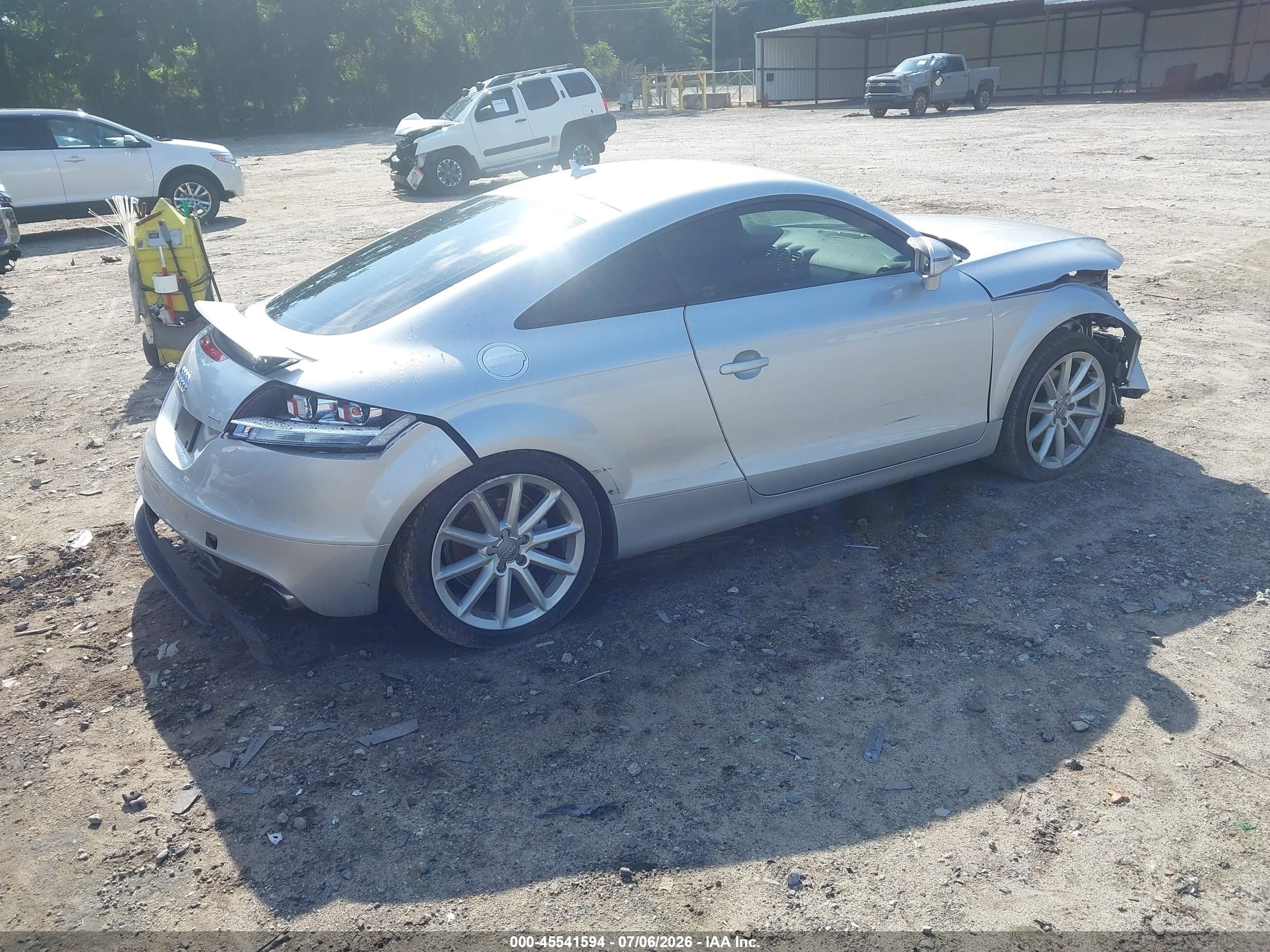 2012 Audi Tt 2.0t Premium Plus Silver vin: TRUBFAFK5C1021663
