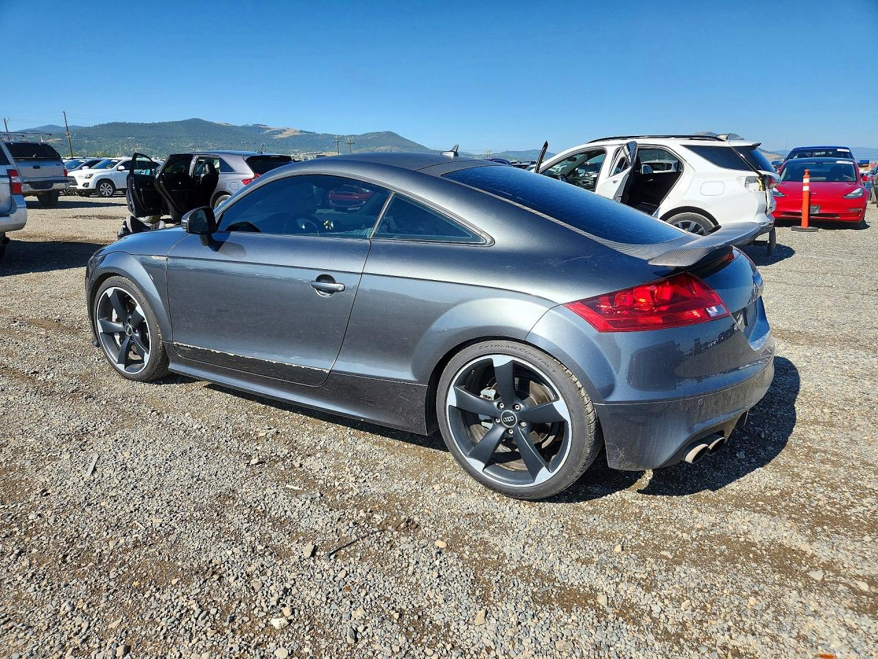 2014 Audi Tt Premium Plus Gray vin: TRUBFAFK6E1005765
