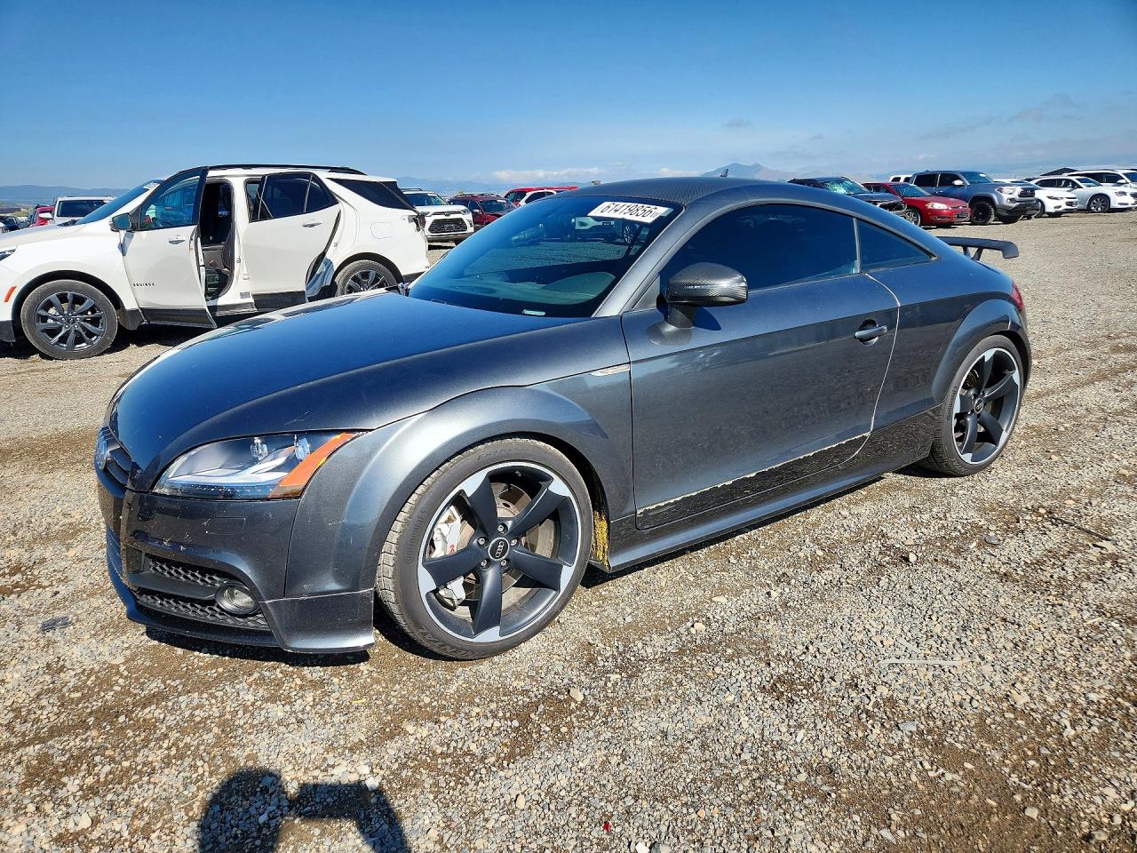 2014 Audi Tt Premium Plus Gray vin: TRUBFAFK6E1005765