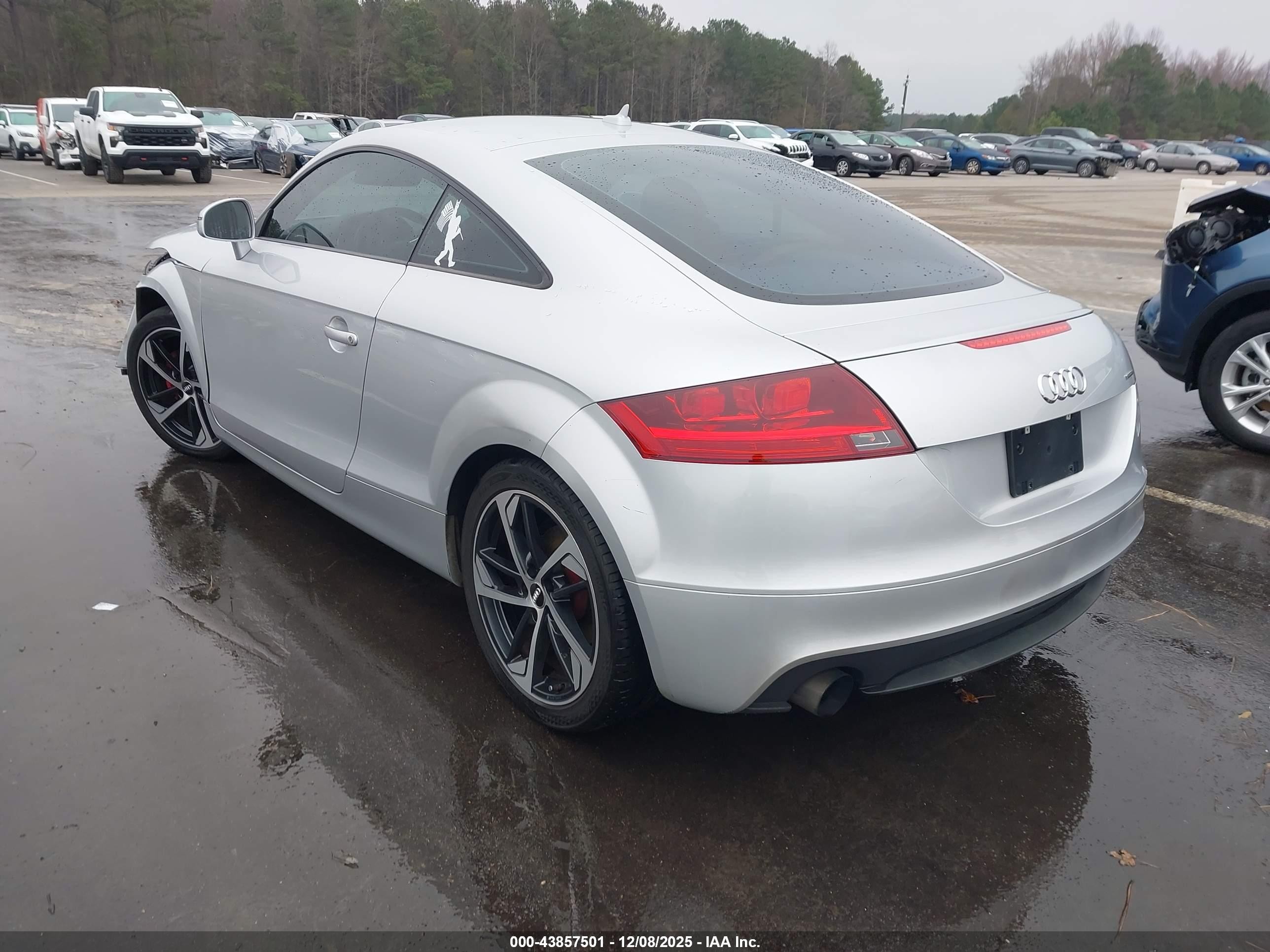 2011 Audi Tt 2.0t Premium Plus Silver vin: TRUBFAFK7B1026796