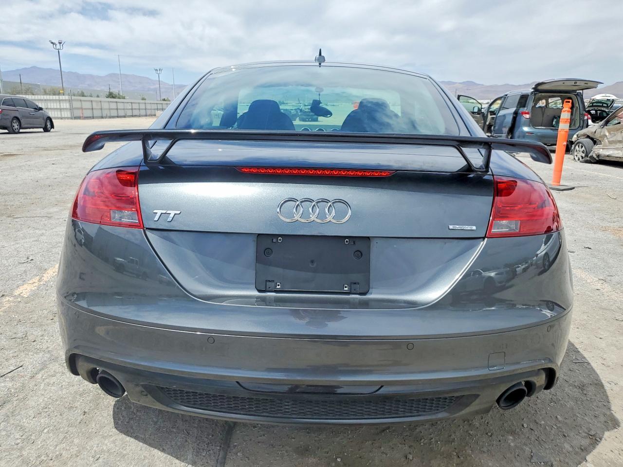 2014 Audi Tt Premium Plus Gray vin: TRUBFAFK8E1008277