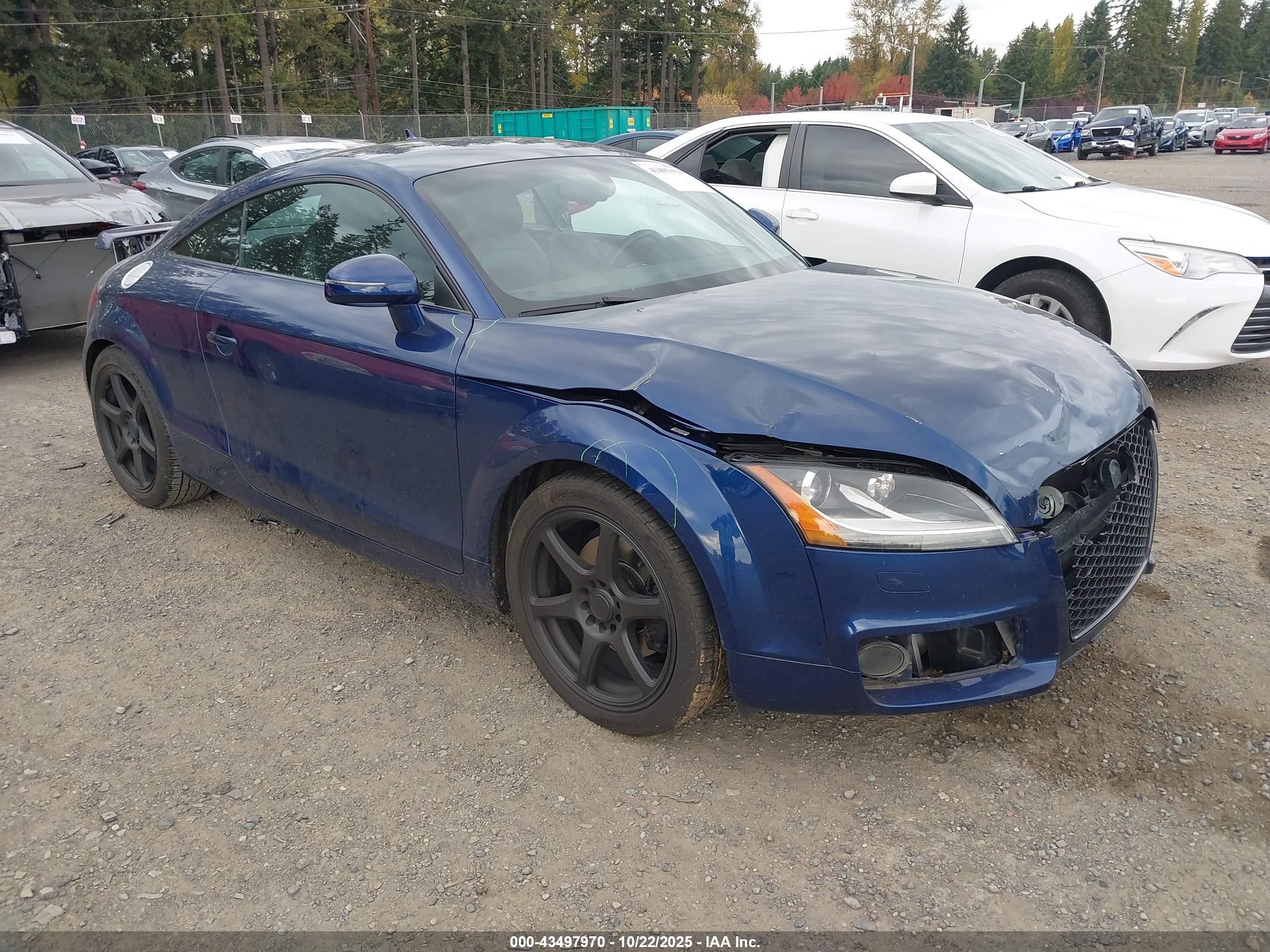 2011 Audi Tt 2.0t Premium Plus Blue vin: TRUBFAFKXB1012326