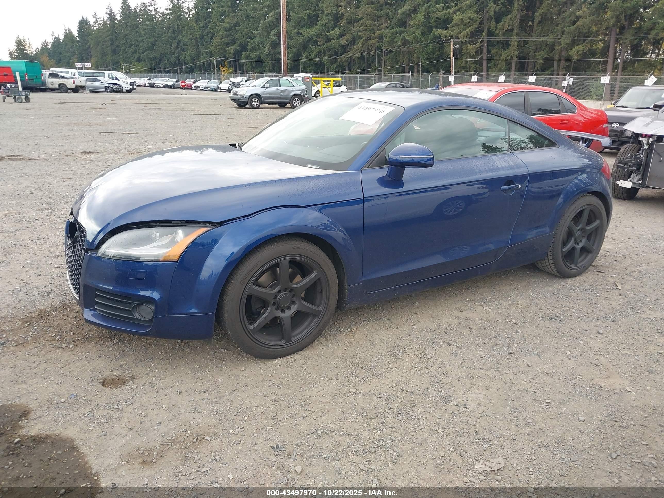 2011 Audi Tt 2.0t Premium Plus Blue vin: TRUBFAFKXB1012326