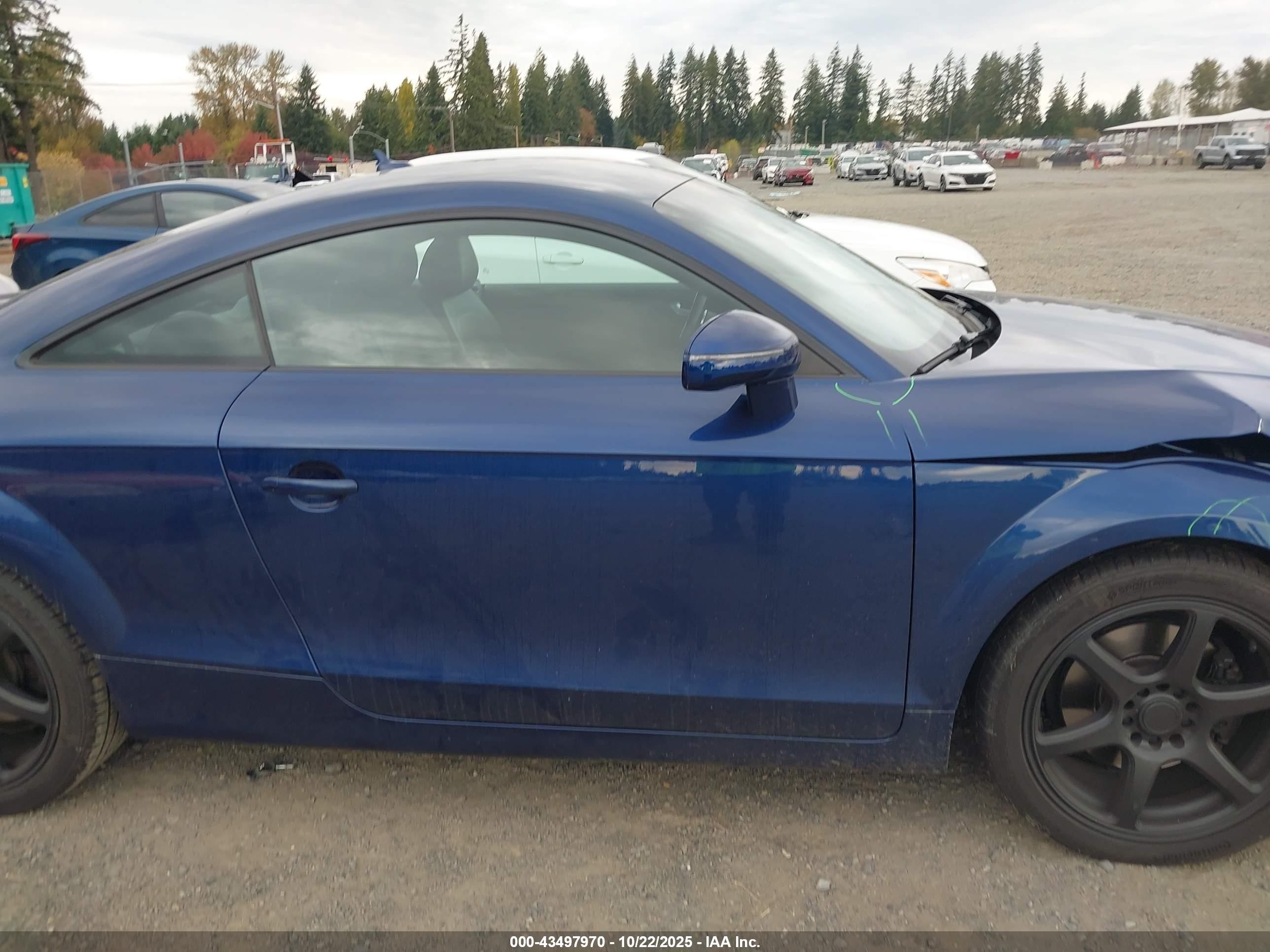 2011 Audi Tt 2.0t Premium Plus Blue vin: TRUBFAFKXB1012326
